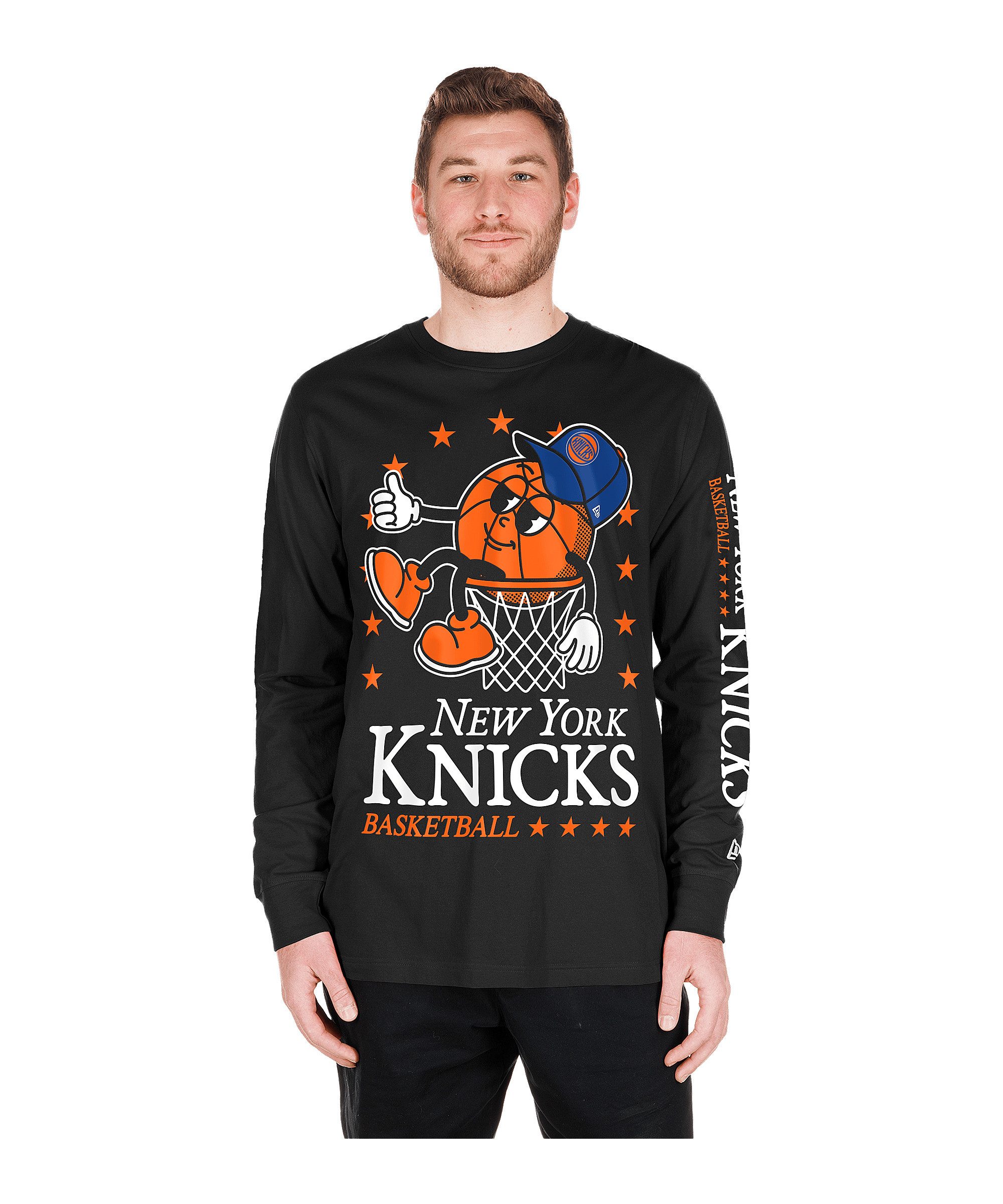 New Era Sweatshirt New Era NBA New York Knicks Oversized Sweatshirt Baumwolle