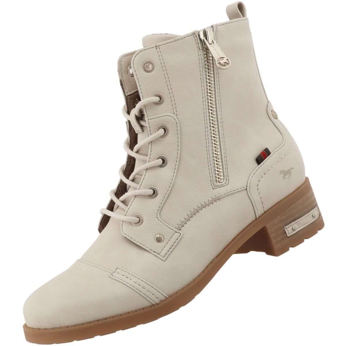 Mustang Shoes 15M0062011-cream Stiefelette günstig online kaufen
