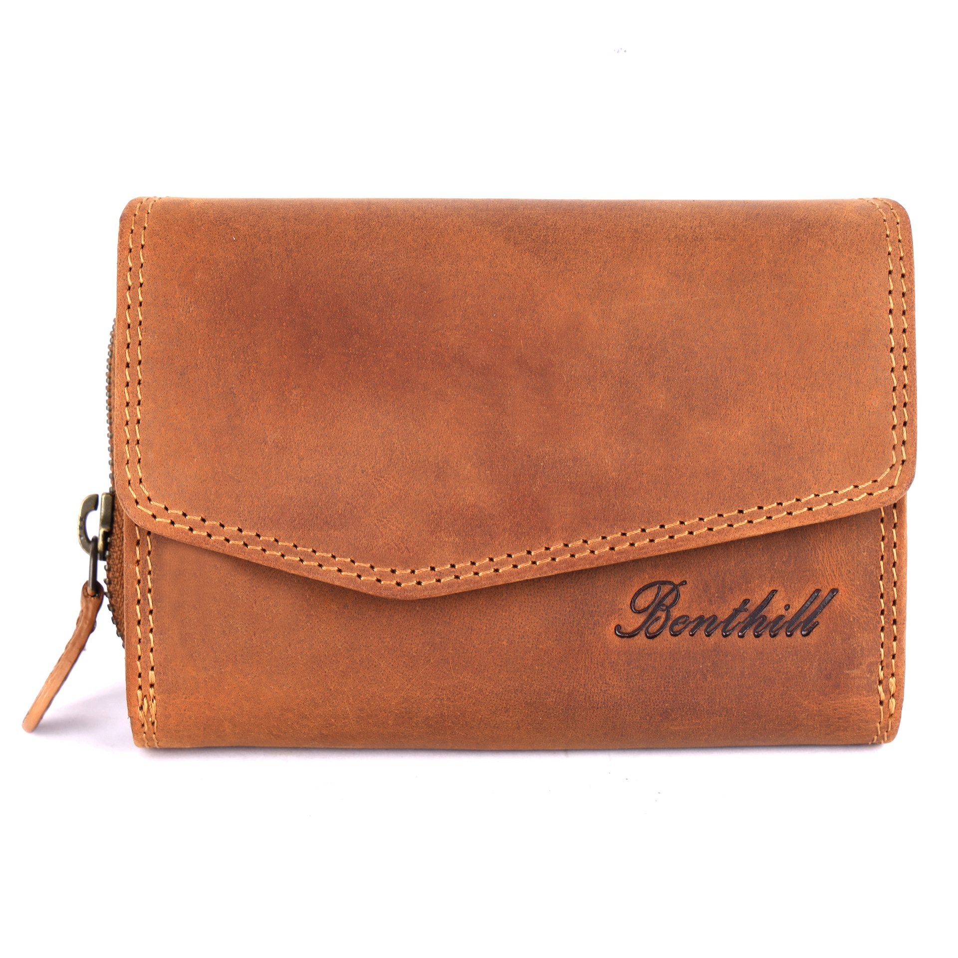 Benthill Geldbörse Damen Echt-Leder Portemonnaie RFID Portmonee viel Karten günstig online kaufen