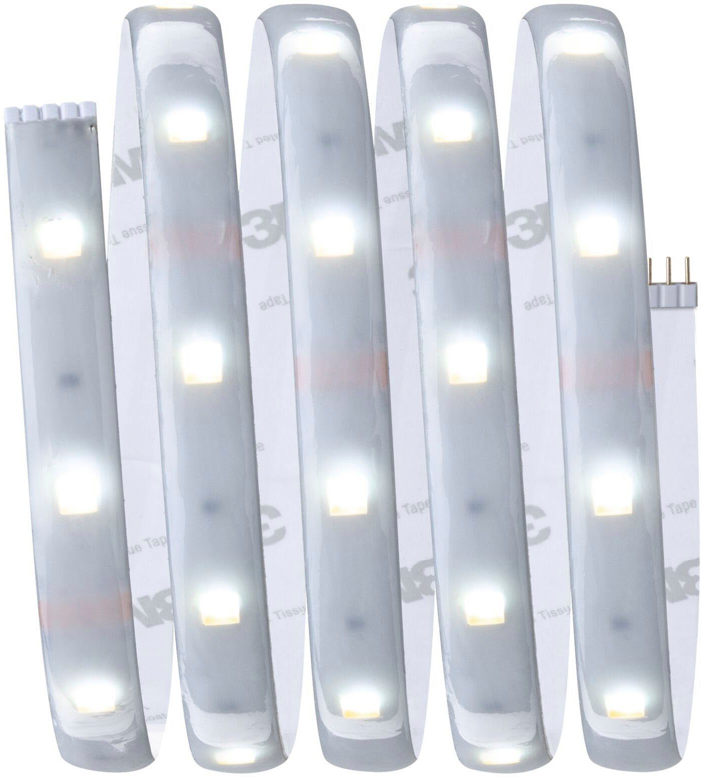 Paulmann LED-Streifen MaxLED 250 Basisset beschichtet 1,5m, Home Smart IP44 Tunable 405lm, 405l White, 1-flammig, Zigbee 6W