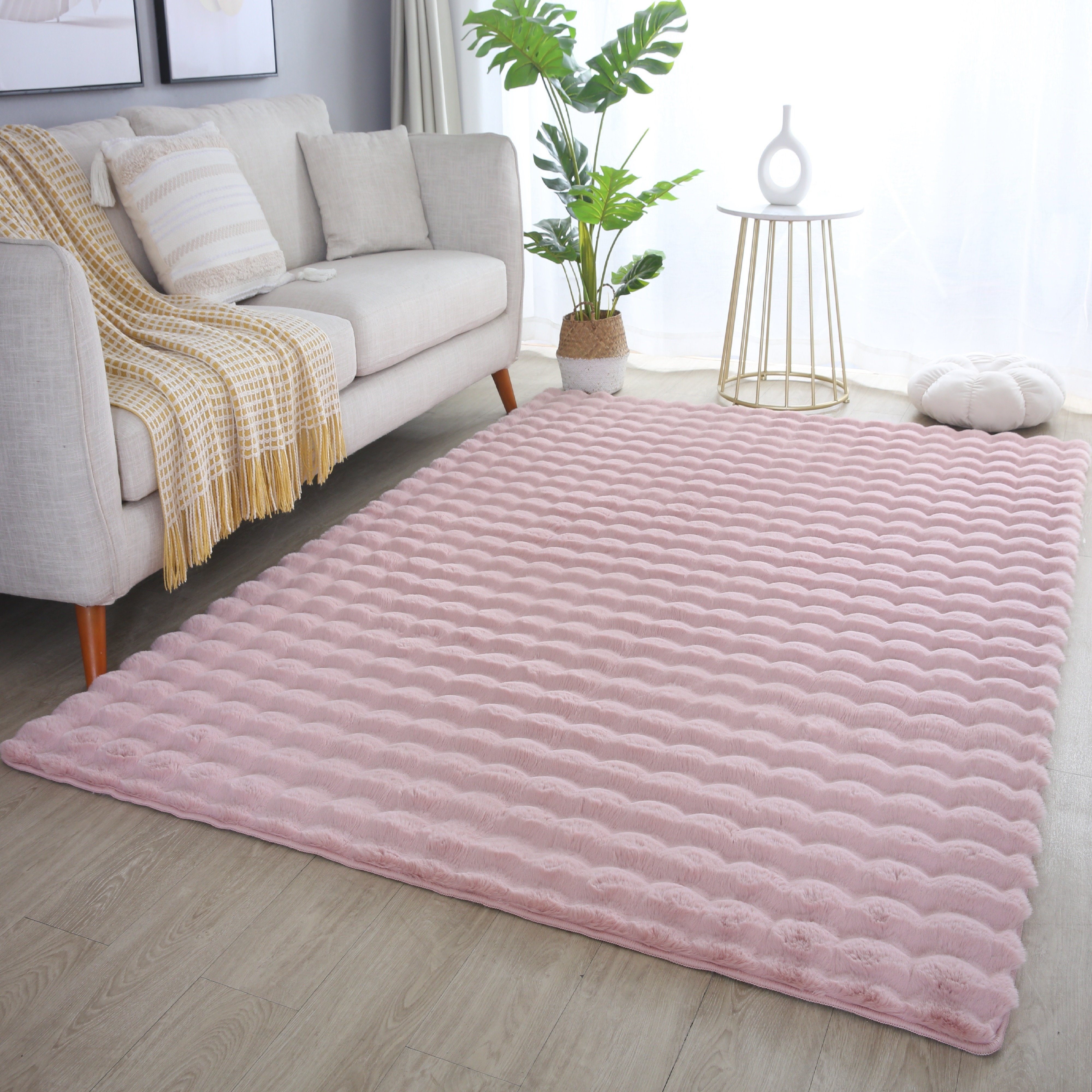 Stilvoll Günstig Hochflor-Teppich Teppich für den günstig online kaufen