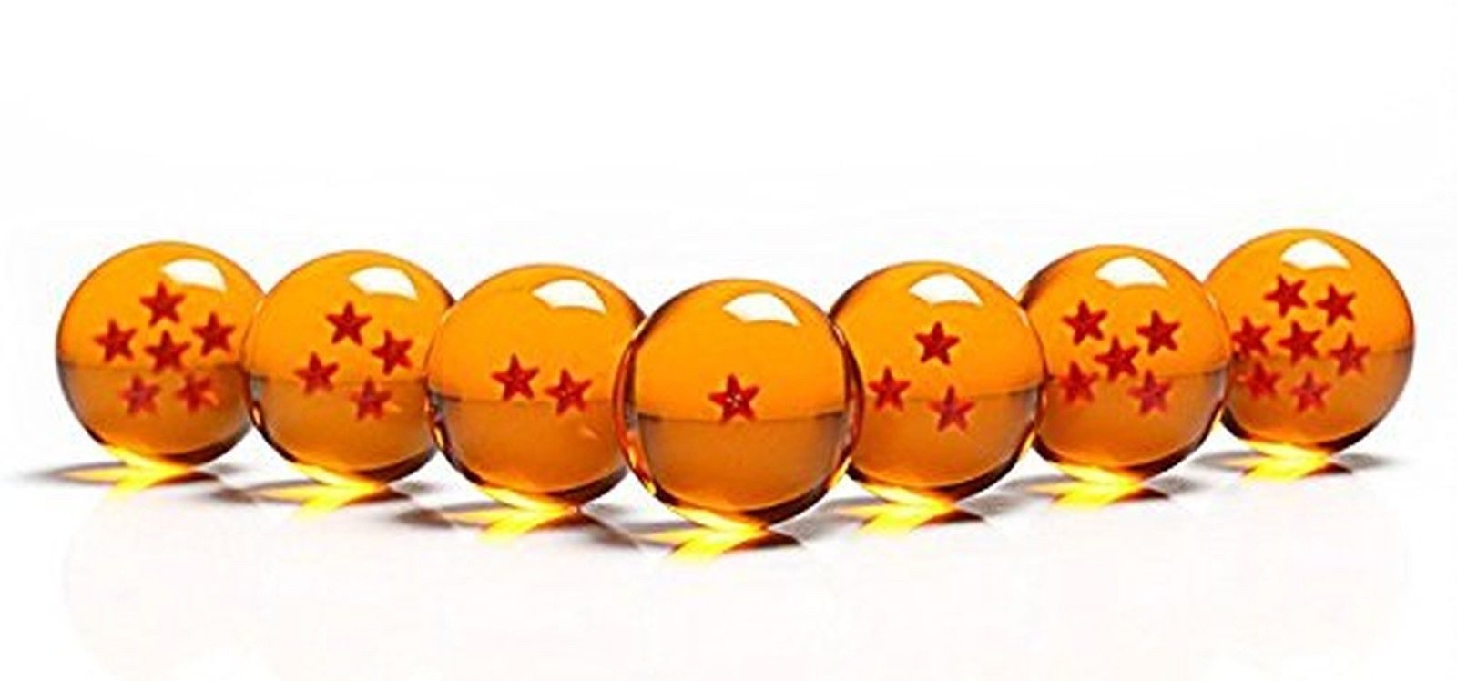 Corimori Sammelfigur Dragon Balls komplettes Set für Sammler, Geschenkbox mit 7 Kugeln, Kunstglas, Fanartikel