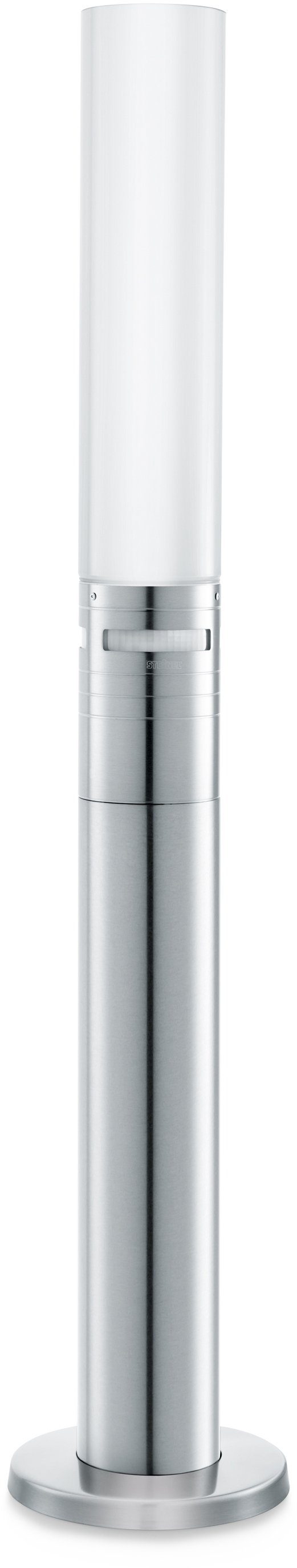 steinel Außen-Stehlampe GL 60, Bewegungsmelder, Leuchtdauer einstellbar, Nachtlichtfunktion, Softlichtstart, Tageslichtsensor, mehrere Helligkeitsstufen, LED wechselbar, Warmweiß