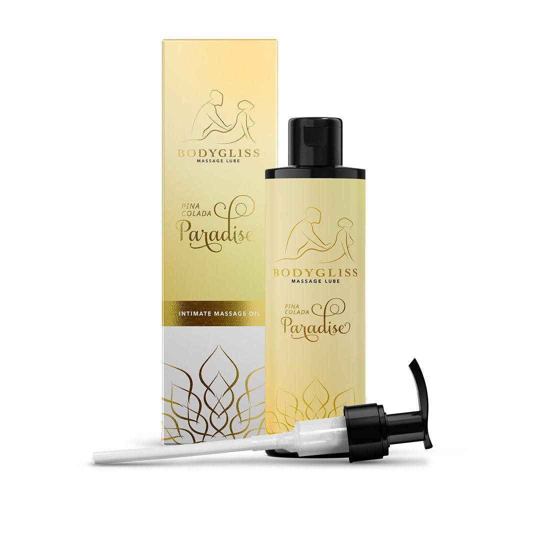 BODYGLISS Gleit- & Massageöl 2 in 1 Massageöl und Gleitmittel Pina Colada - 150ml