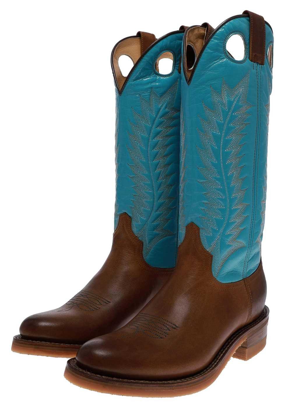 17617 LOZA Damen Buckaroo Stiefel Braun Cowboystiefel