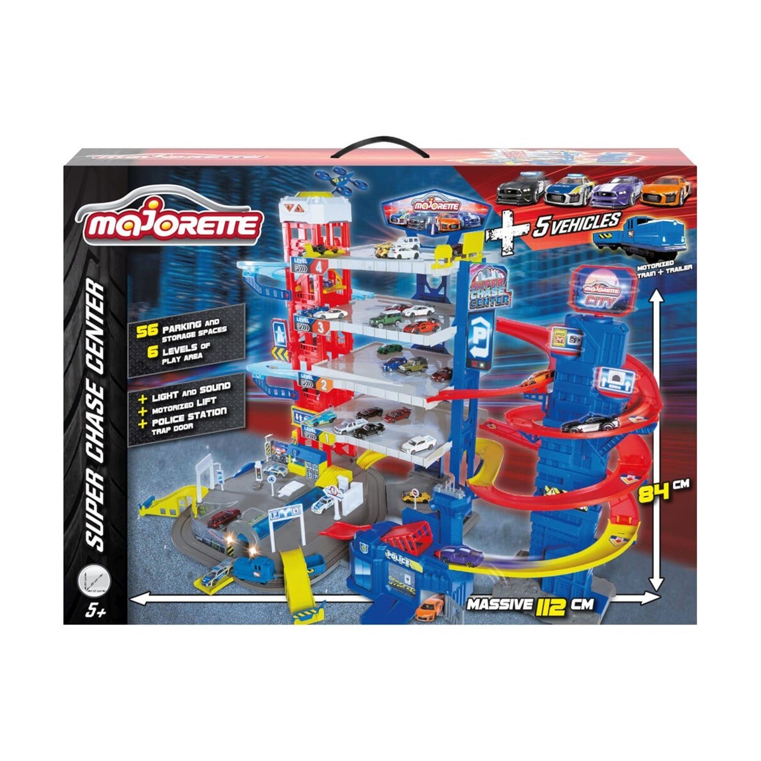 majORETTE Spiel-Parkgarage 212059984 Majorette Super Chase Center günstig online kaufen