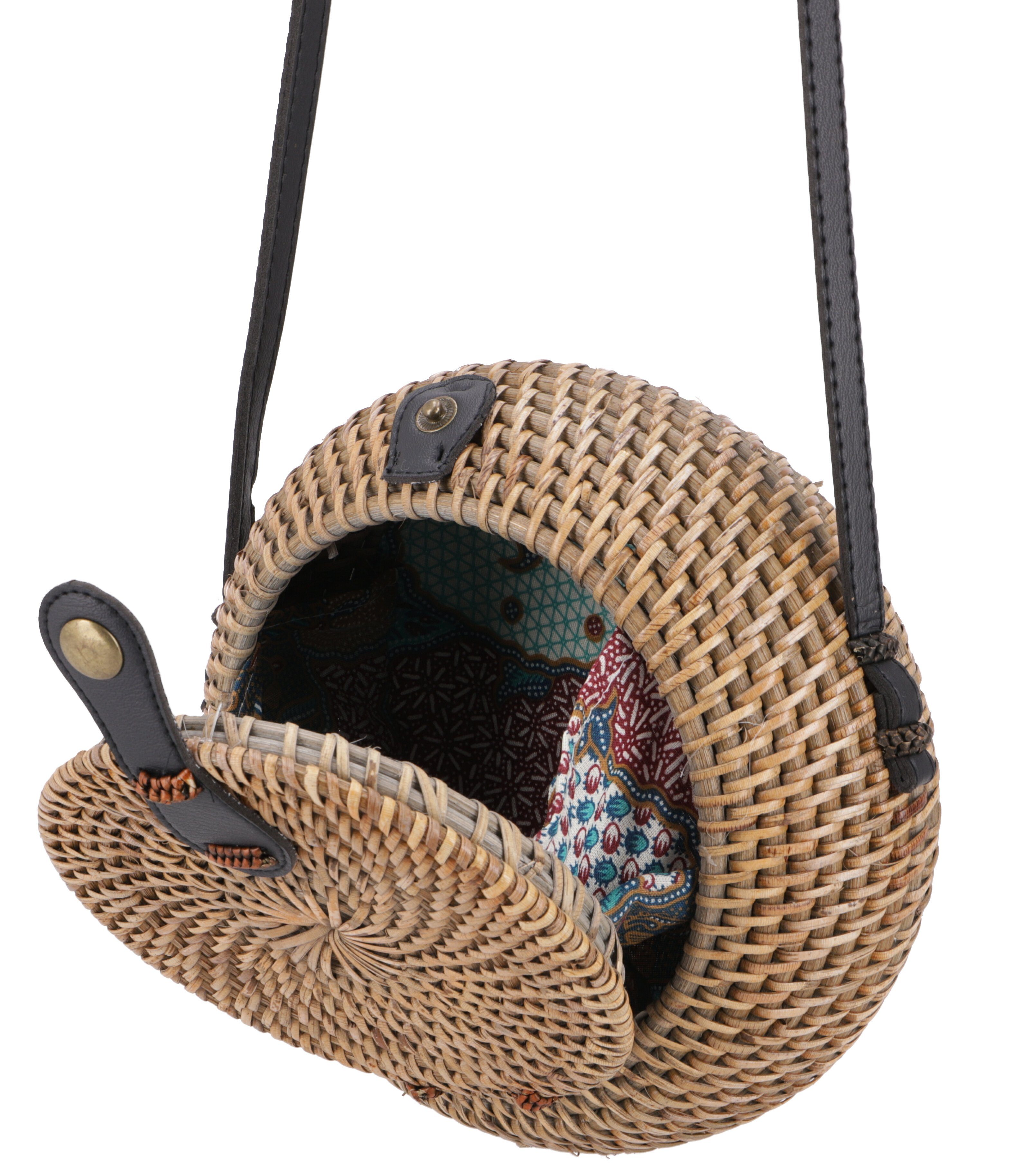 Guru-Shop Korbtasche Geflochtene Handtasche, Korbtasche,..