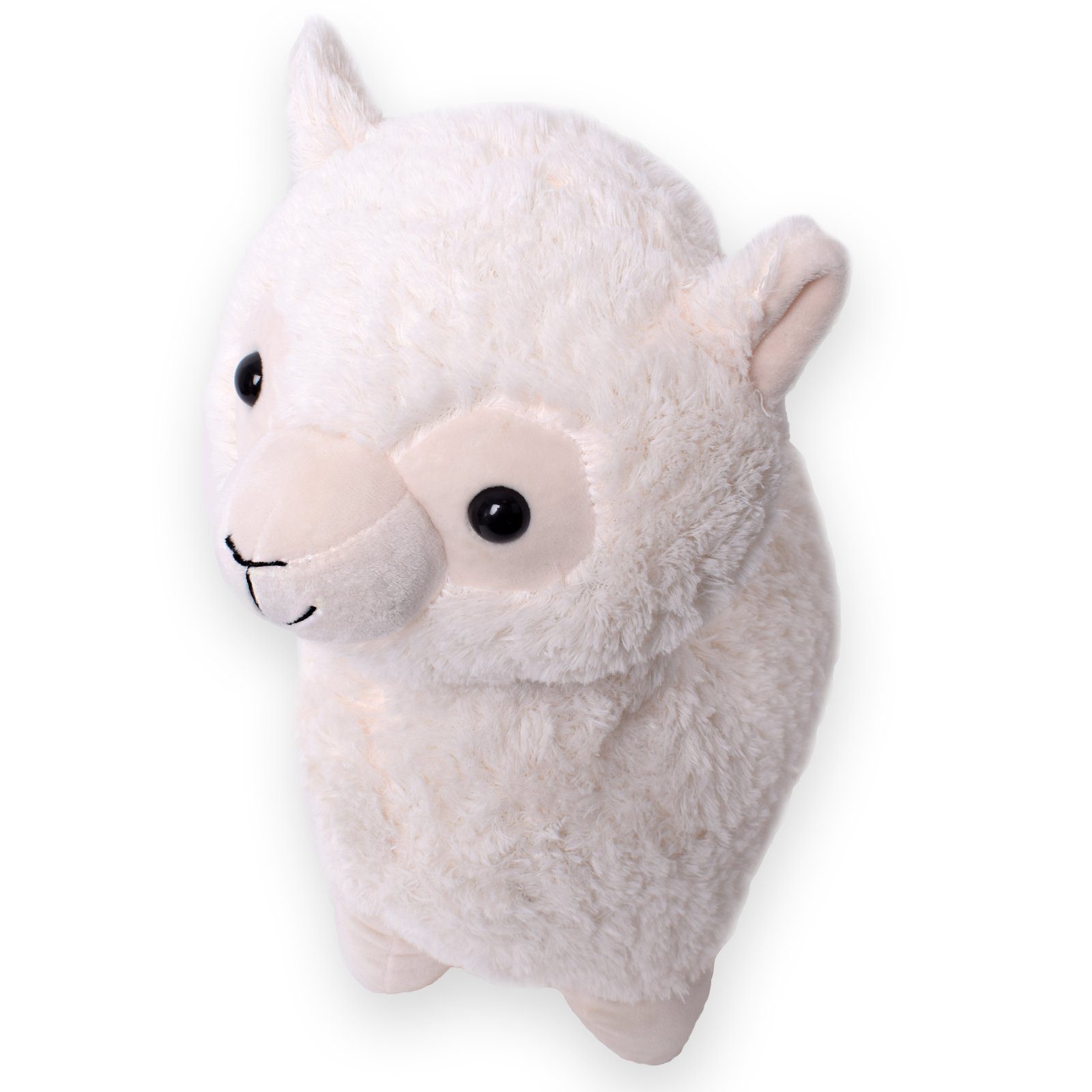 TE-Trend Kuscheltier Alpaka 40 cm Plüschtier Lama Stofftier (1-St), aus besonders flauschigem Plüsch Fell