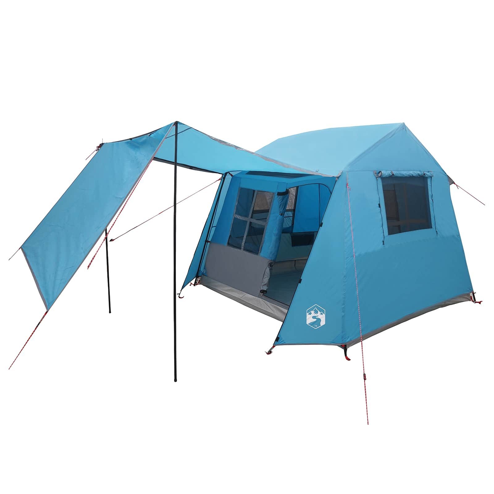 vidaXL Tunnelzelt Tunnelzelt Blau 275 x 240 x 200 cm, (1 tlg)