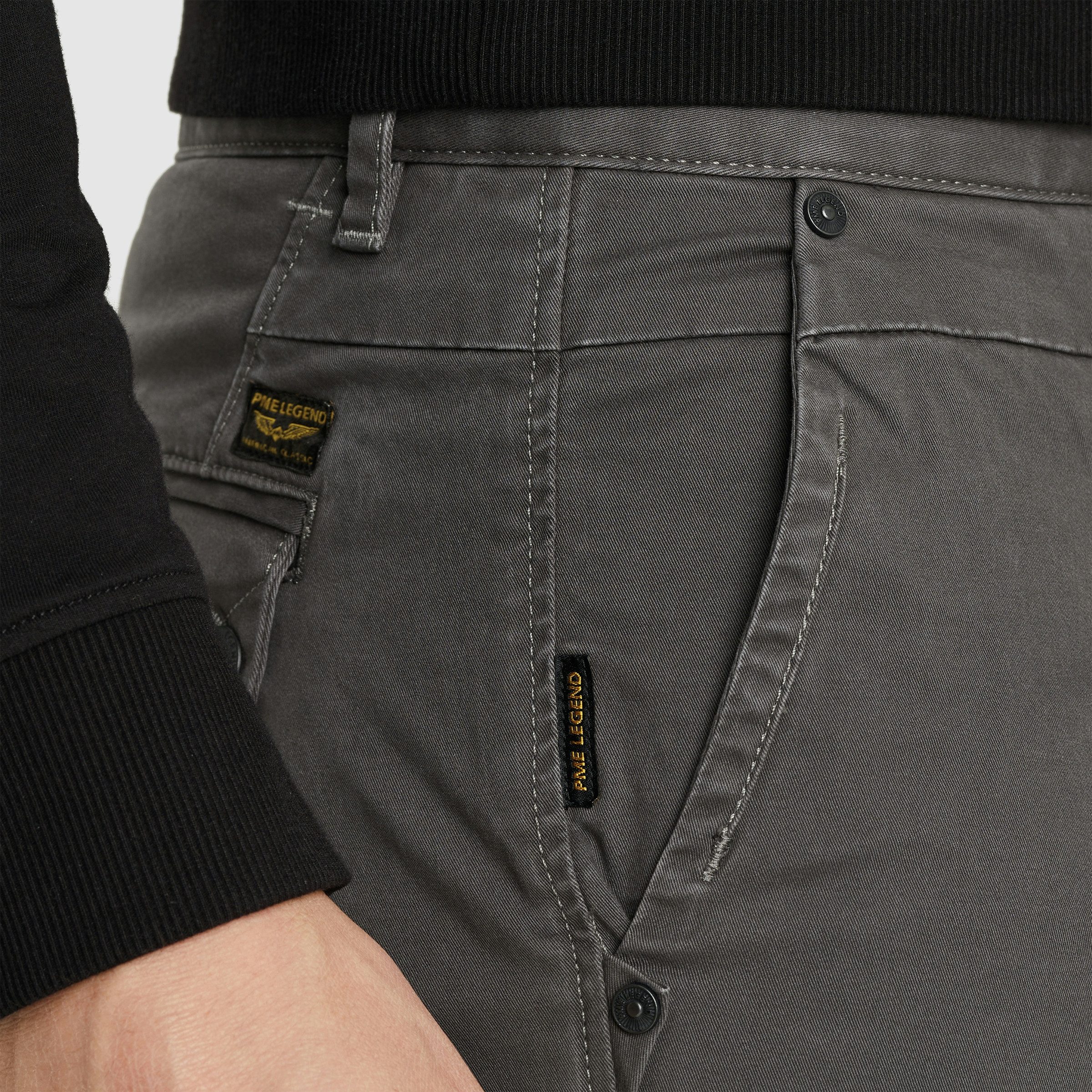 PME LEGEND Chinohose TWIN WASP CHINO LEFT HAND STRETCH TWILL mit Taschen – Bild 4 von 5