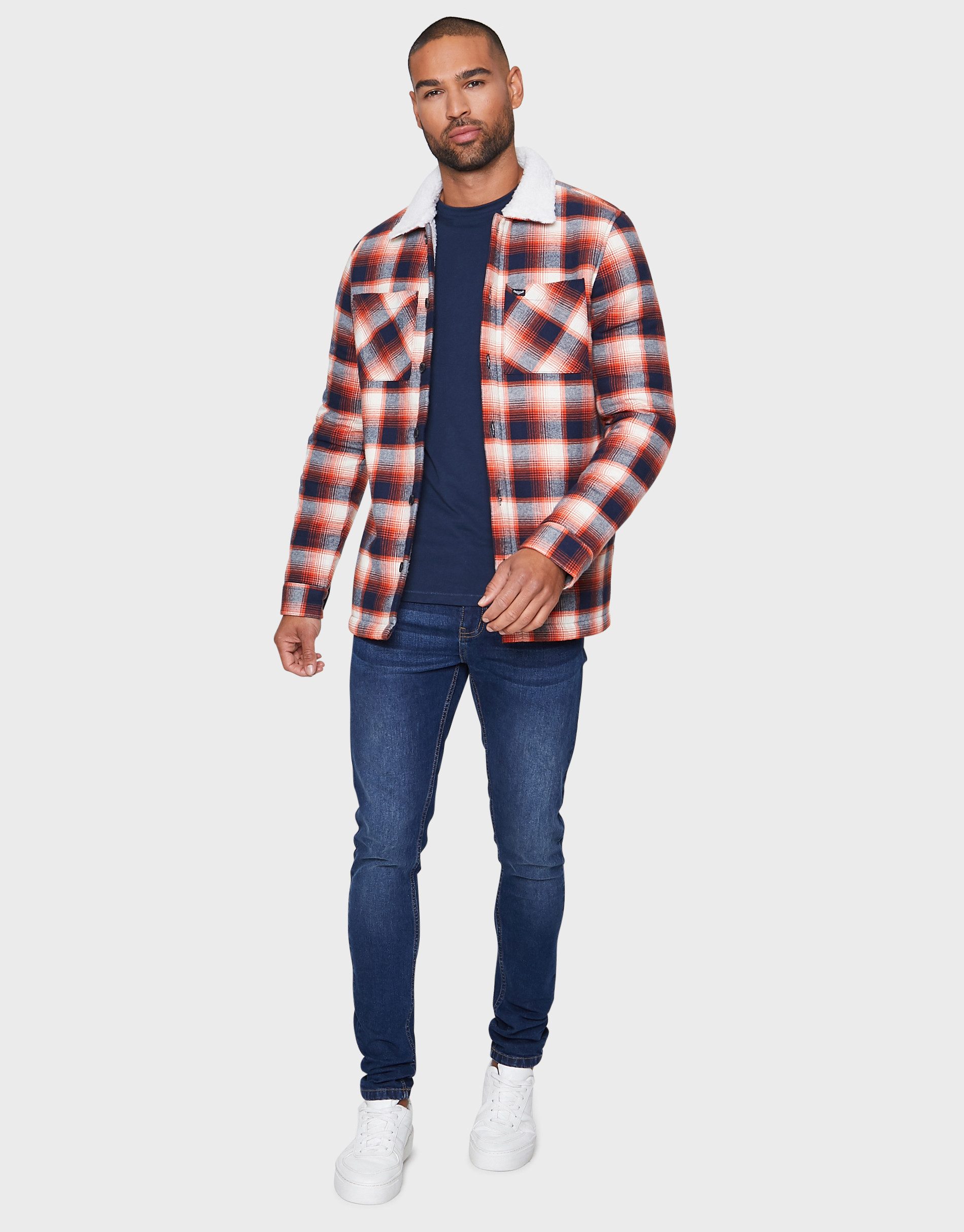 Threadbare Langarmhemd Antilles (1-tlg) mit angesagtem Karo-Muster günstig online kaufen