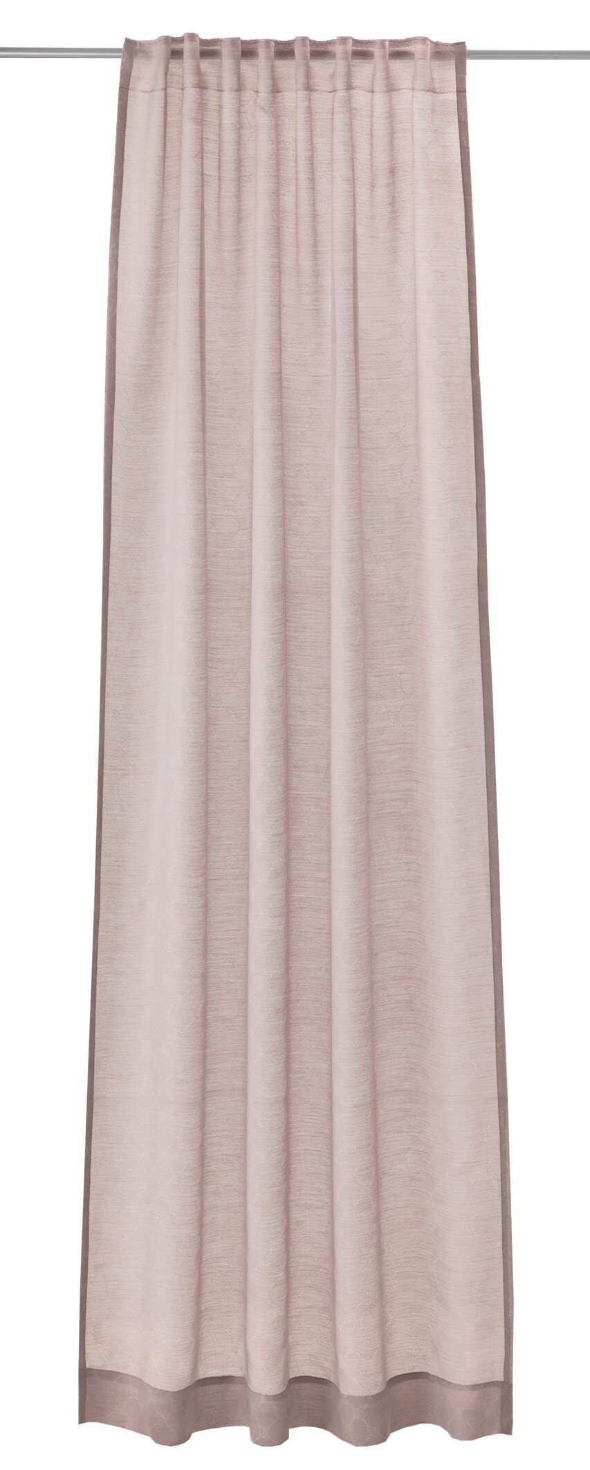 Gardine JOOP! LIVING (1 GLARE - Fertiggardine, St), Textil transparent, Joop!, Rose