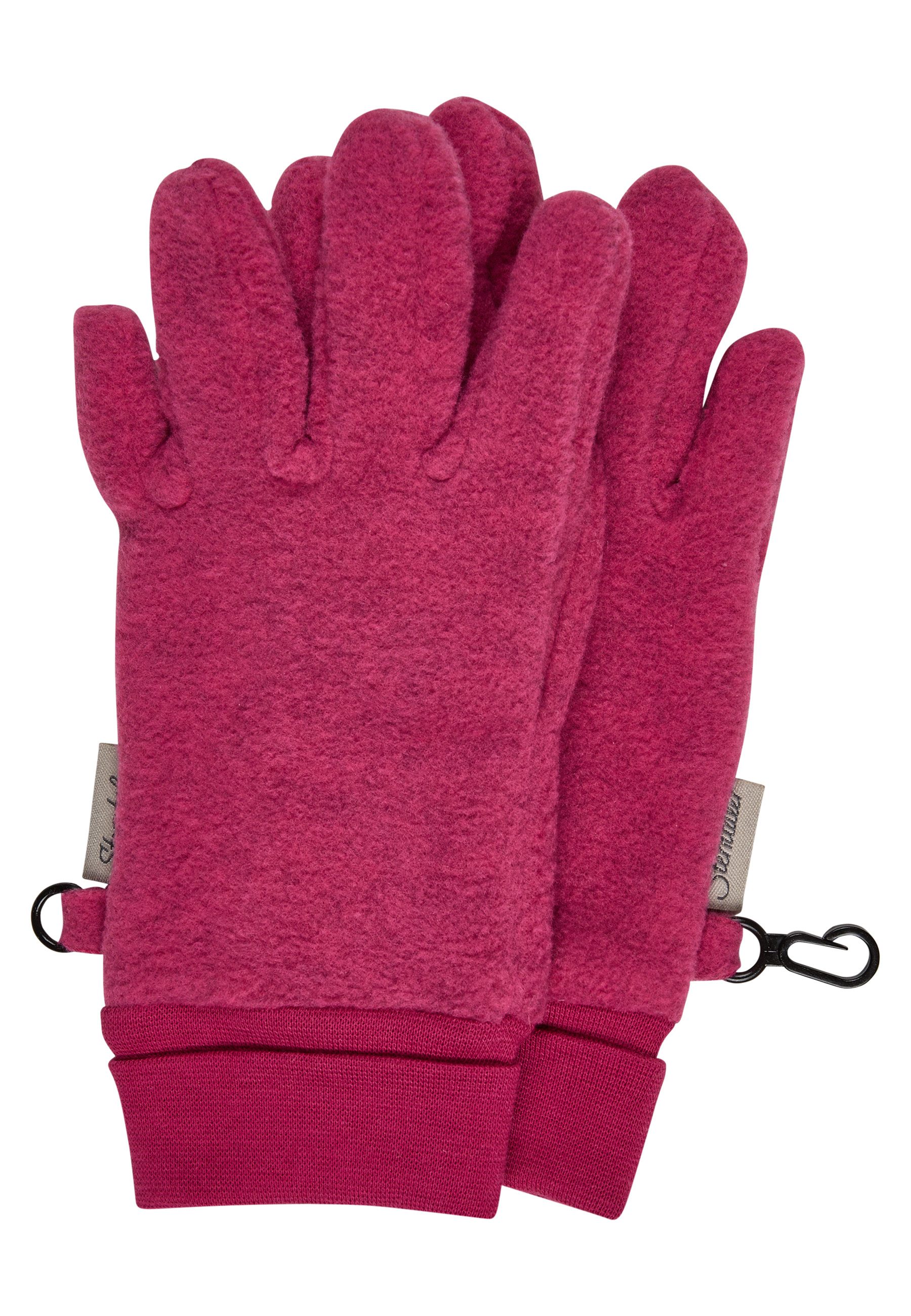 Sterntaler® Fäustlinge Fingerhandschuh (1-St) Fingerhandschuh aus Microfleece und Bio-Elastikware