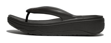 Fitflop RELIEFF RECOVERY TOE-POST SANDALS - TONAL RUBBER Zehentrenner, Keilabsatz, Sommerschuh, Schlappen mit Microwobbleboard