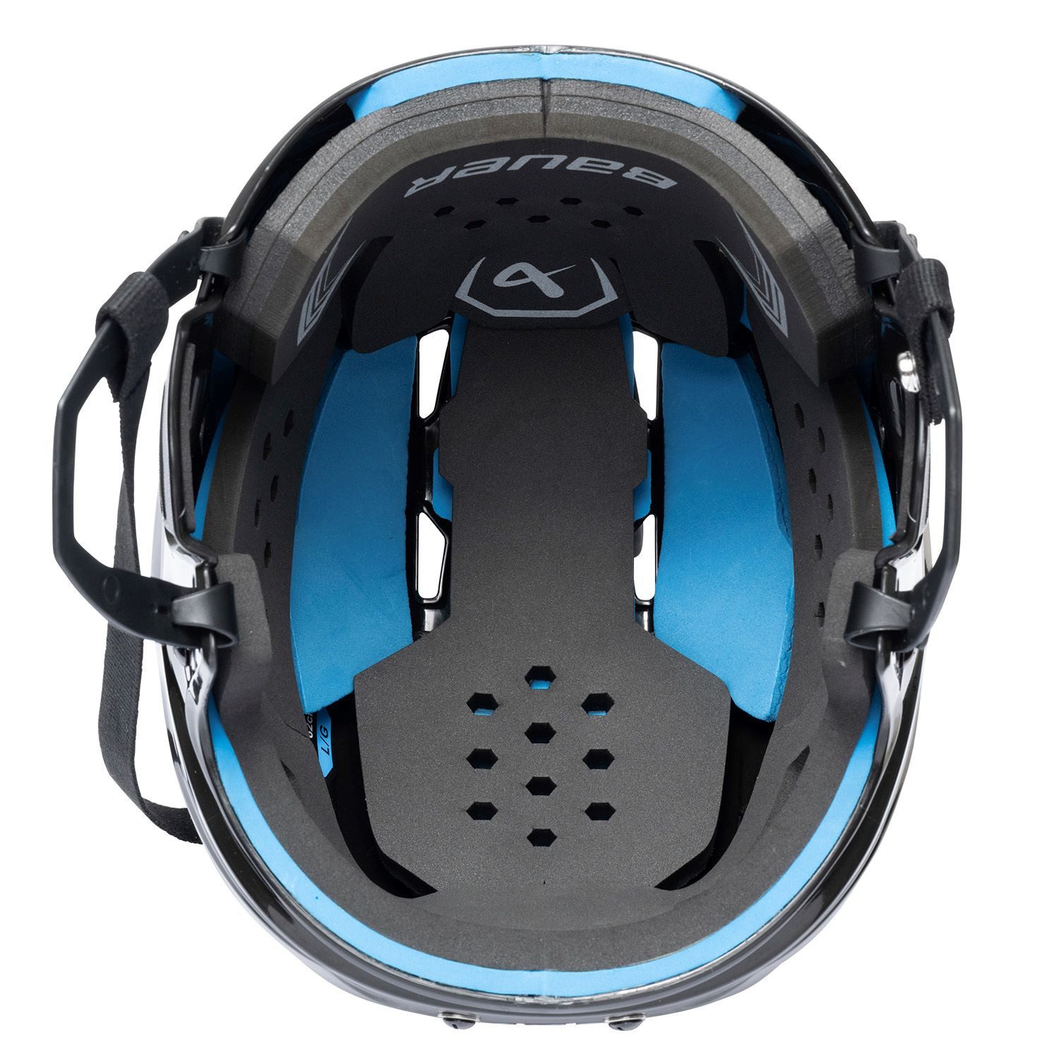 Bauer Eishockeyhelm Helm Bauer Combo (mit Gitter) RE-AKT 55
