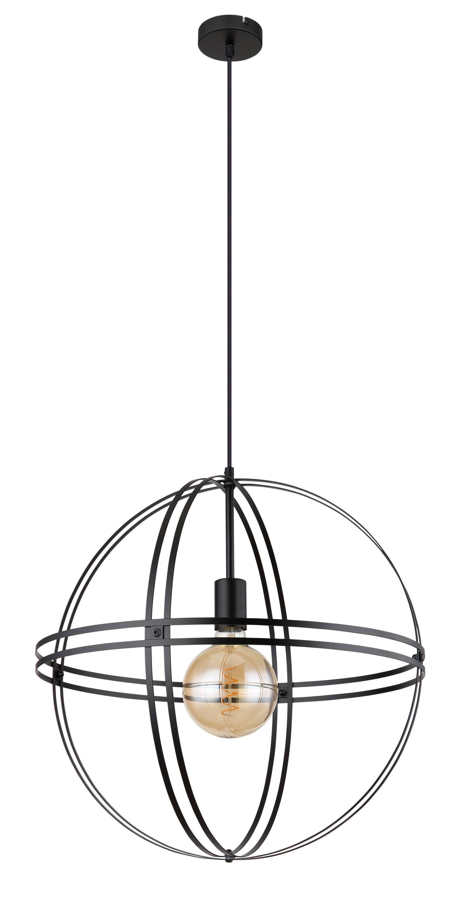 GLOBO LEUCHTEN Hängeleuchte 50x120 TAMARA Lighting Hängeleuchte, cm) GLOBO 50x120 (DH cm DH Hängeleuchte schwarz