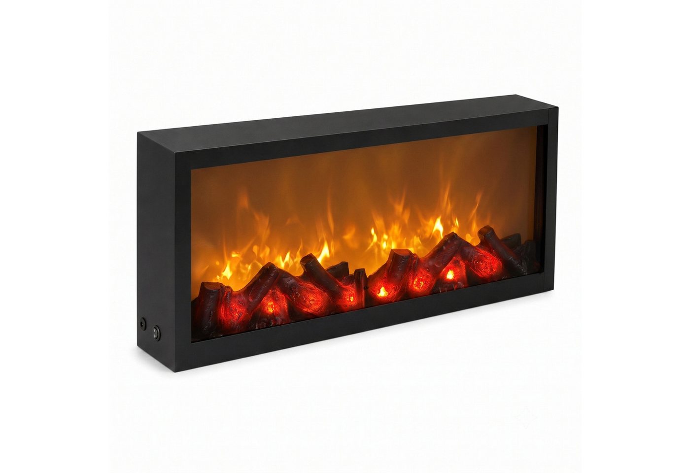 TWILUX Elektrokamin Dekorativer LED-Kamin, aus Metall, 10 x 57 x 25 cm