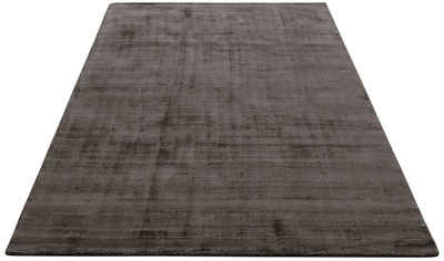 Teppich Shirley, handgewebter Viskose-Teppich, farblich changierend, my home, rechteckig, Höhe: 12 mm, Handweb Teppiche, Wohnzimmer, Schlafzimmer, Esszimmer