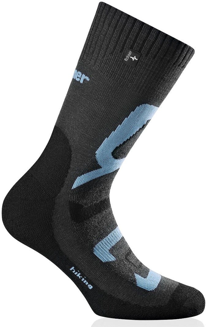 Wandersocken Hiking anthrazit/blau Herren - 1 Paar