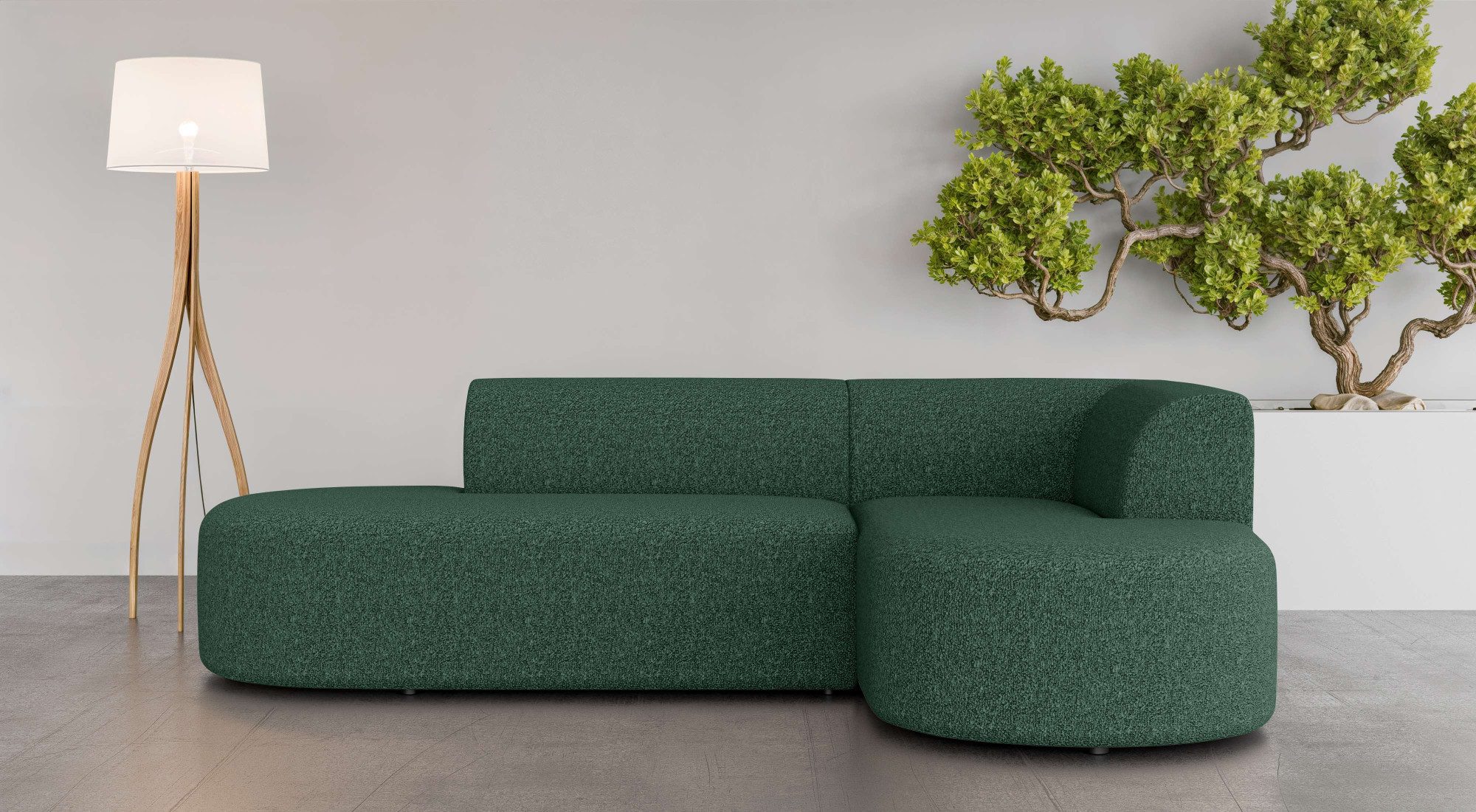 Ecksofa Ecksofa Tvinne mit Ottomane links oder rechts bestellbar