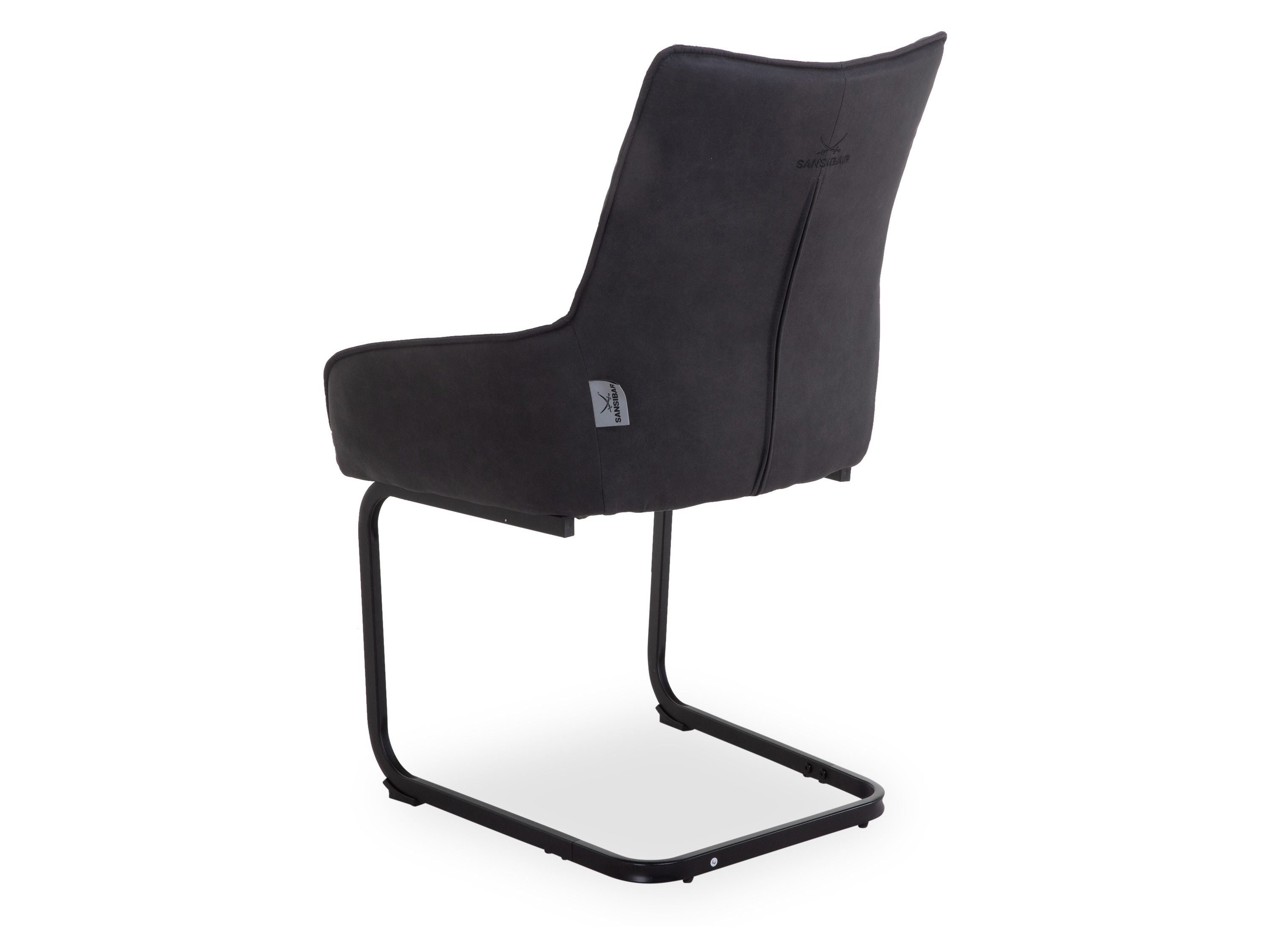 SANSIBAR LIVING Esszimmerstuhl Polsterstuhl SANSIBAR MARIELYST BHT 60x93x63 cm braun Esszimmerstuhl