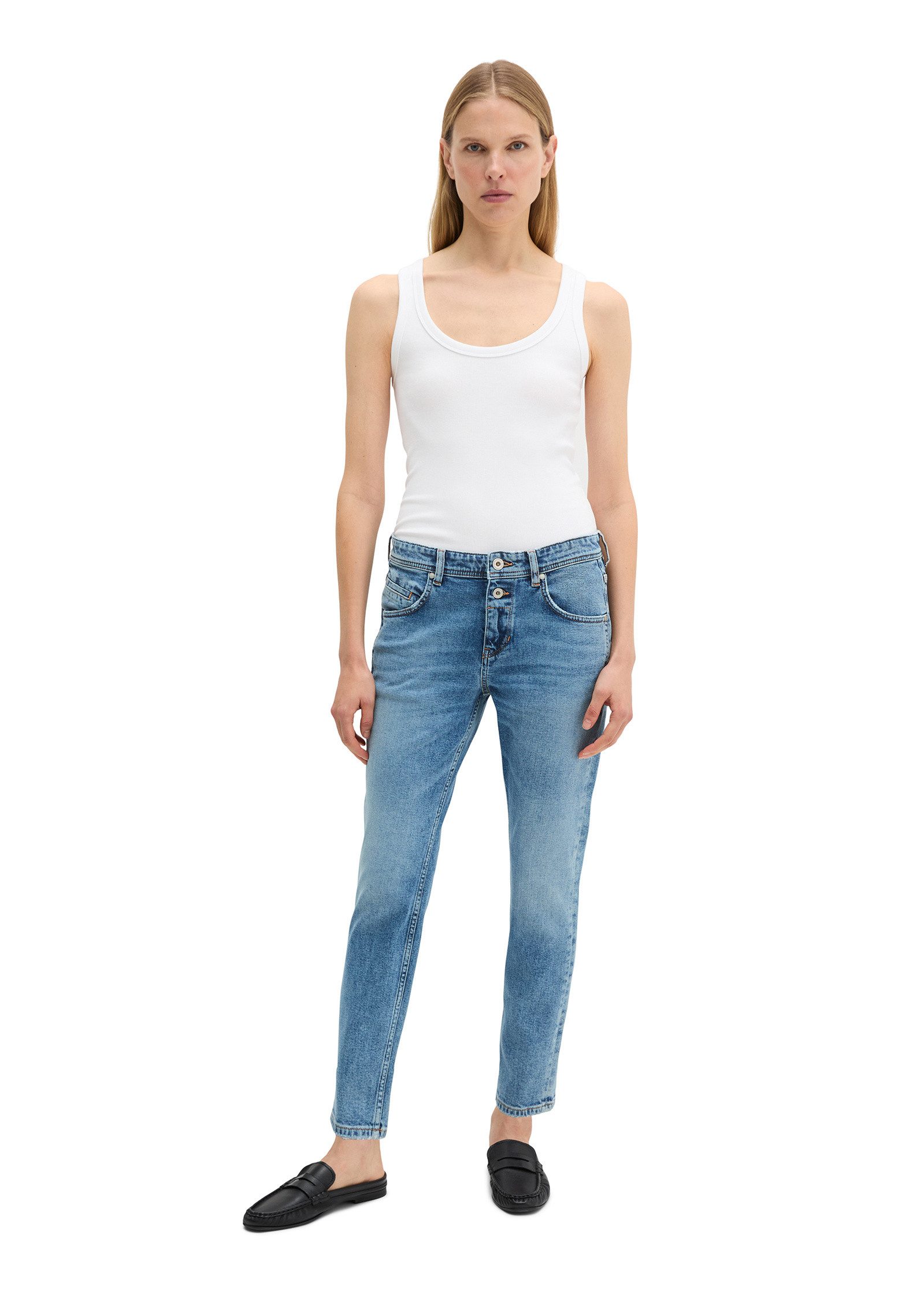 Marc O'Polo 5-Pocket-Jeans aus Bio-Baumwoll-Mix