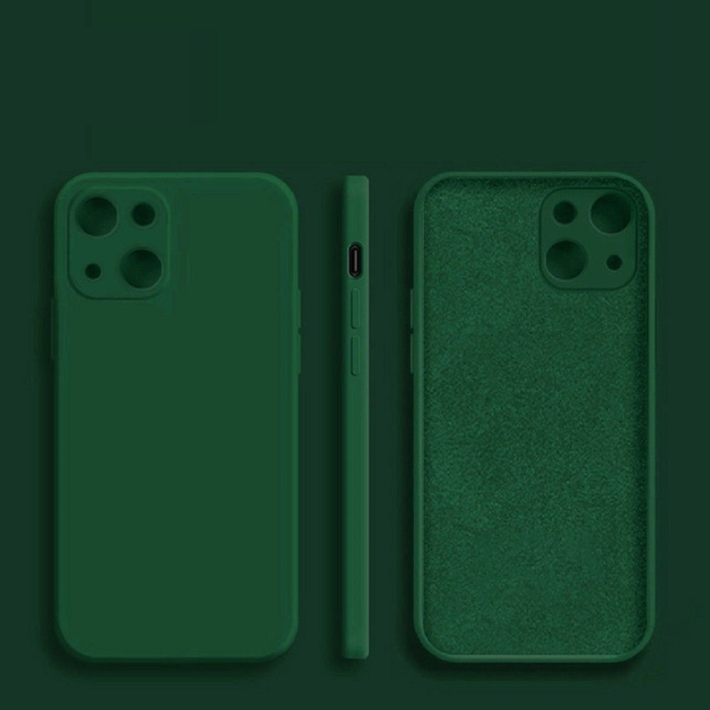 cofi1453 Bumper Bunt Case Hülle mit Kameraschutz Back Cover Bumper Silikon Schutzhülle