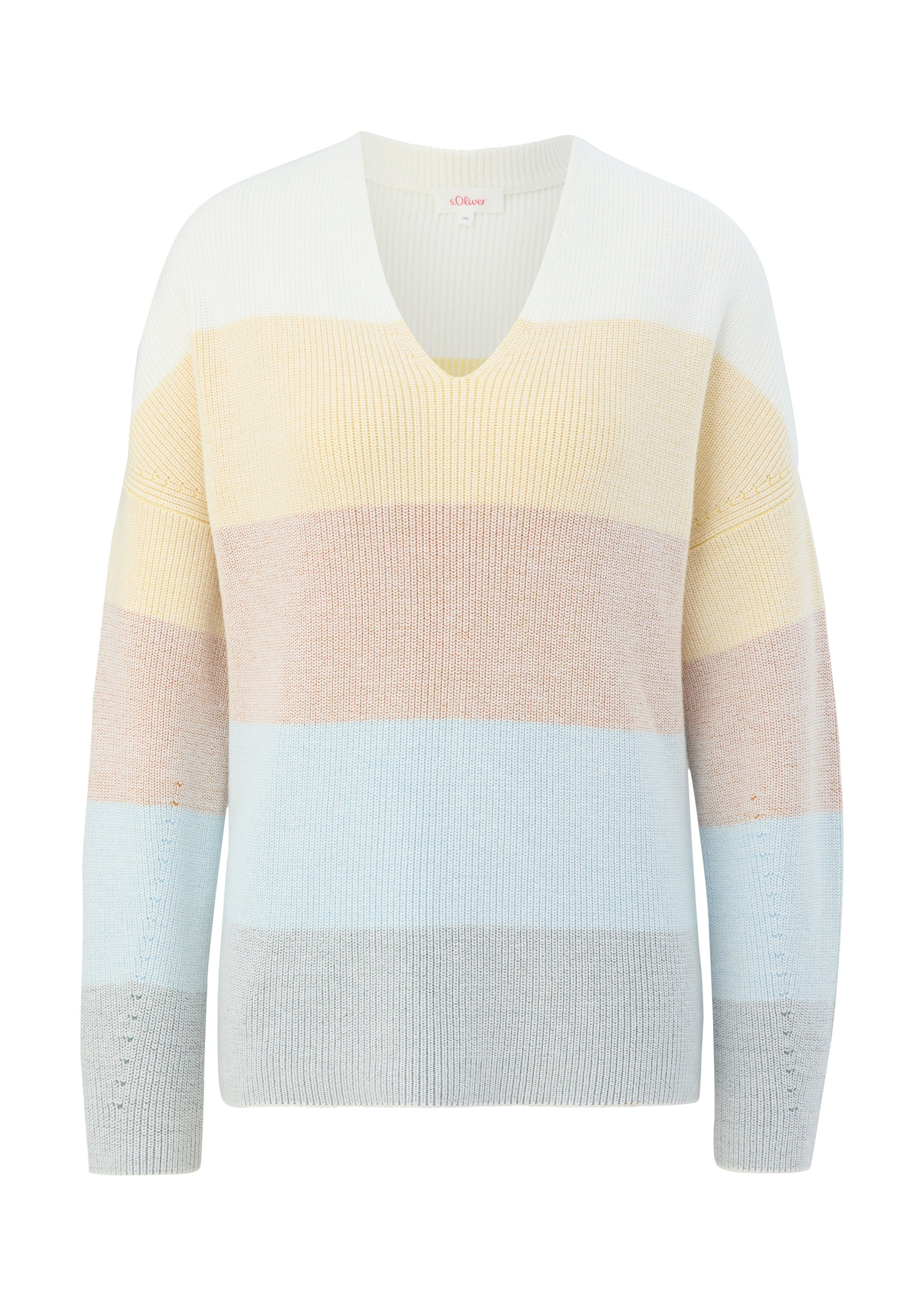 Strickpullover Strickpullover mit Wolle