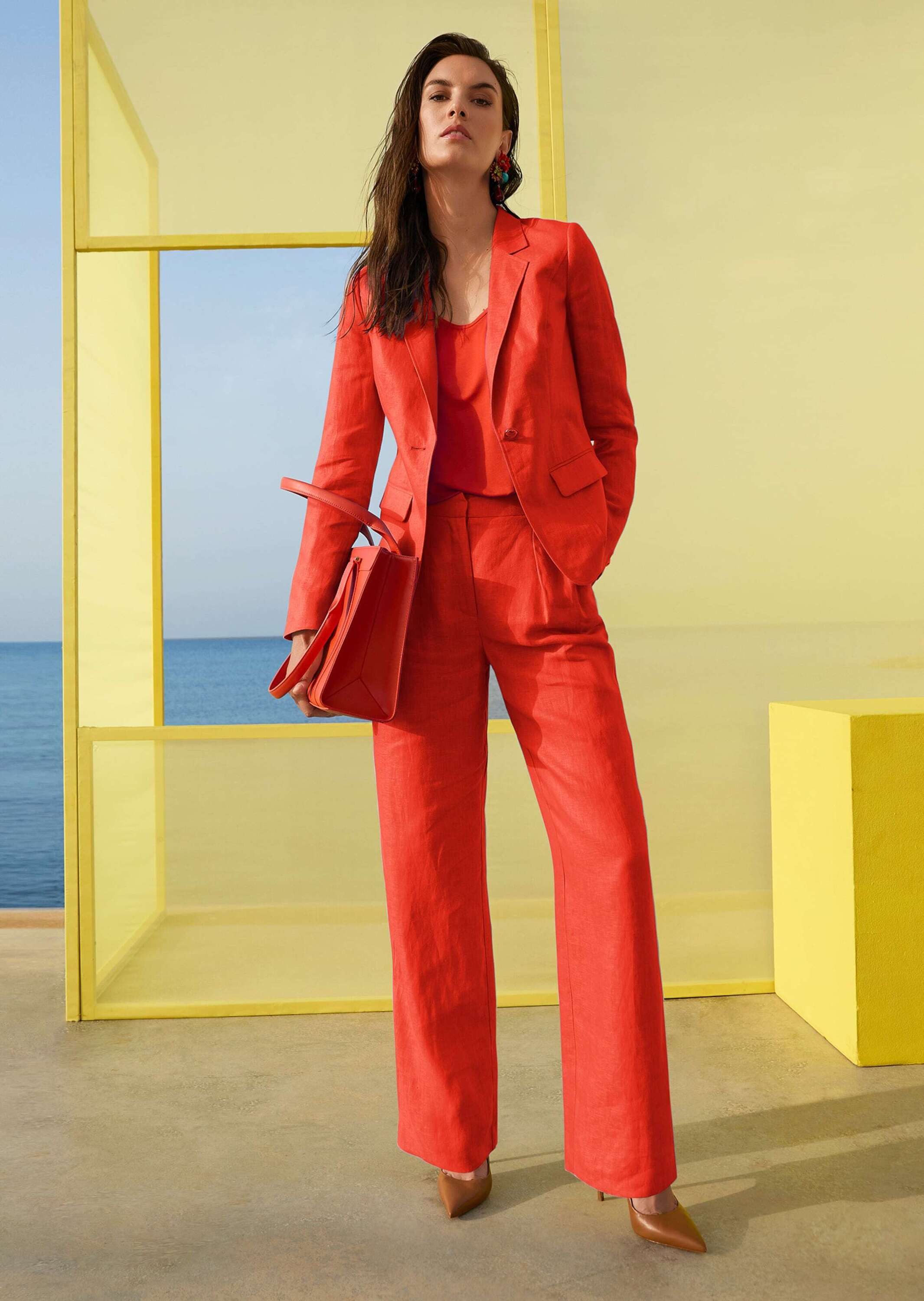 MADELEINE Kurzblazer Leinenblazer