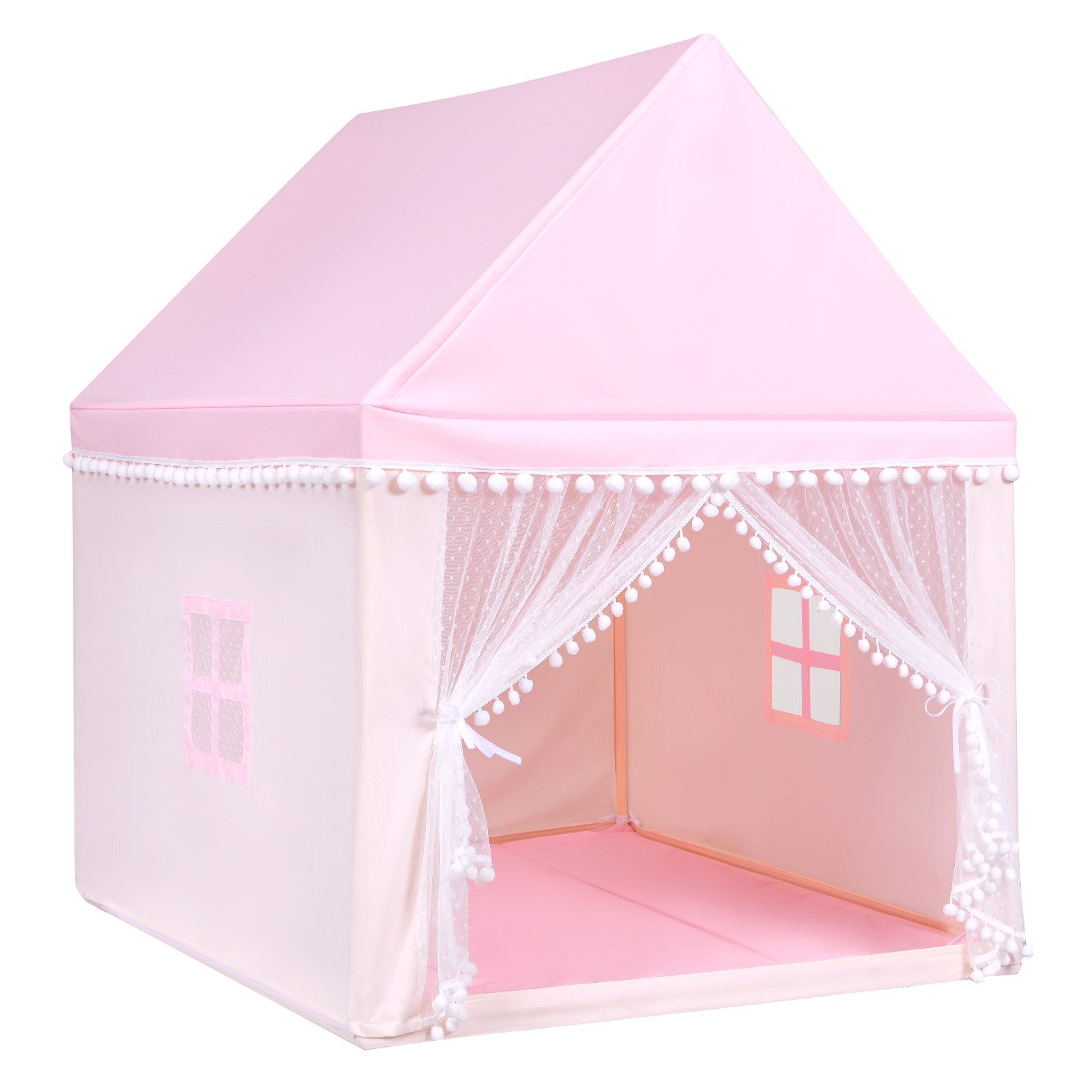 COSTWAY Spielzelt Kinder, mit Baumwolldecke, Fenster günstig online kaufen