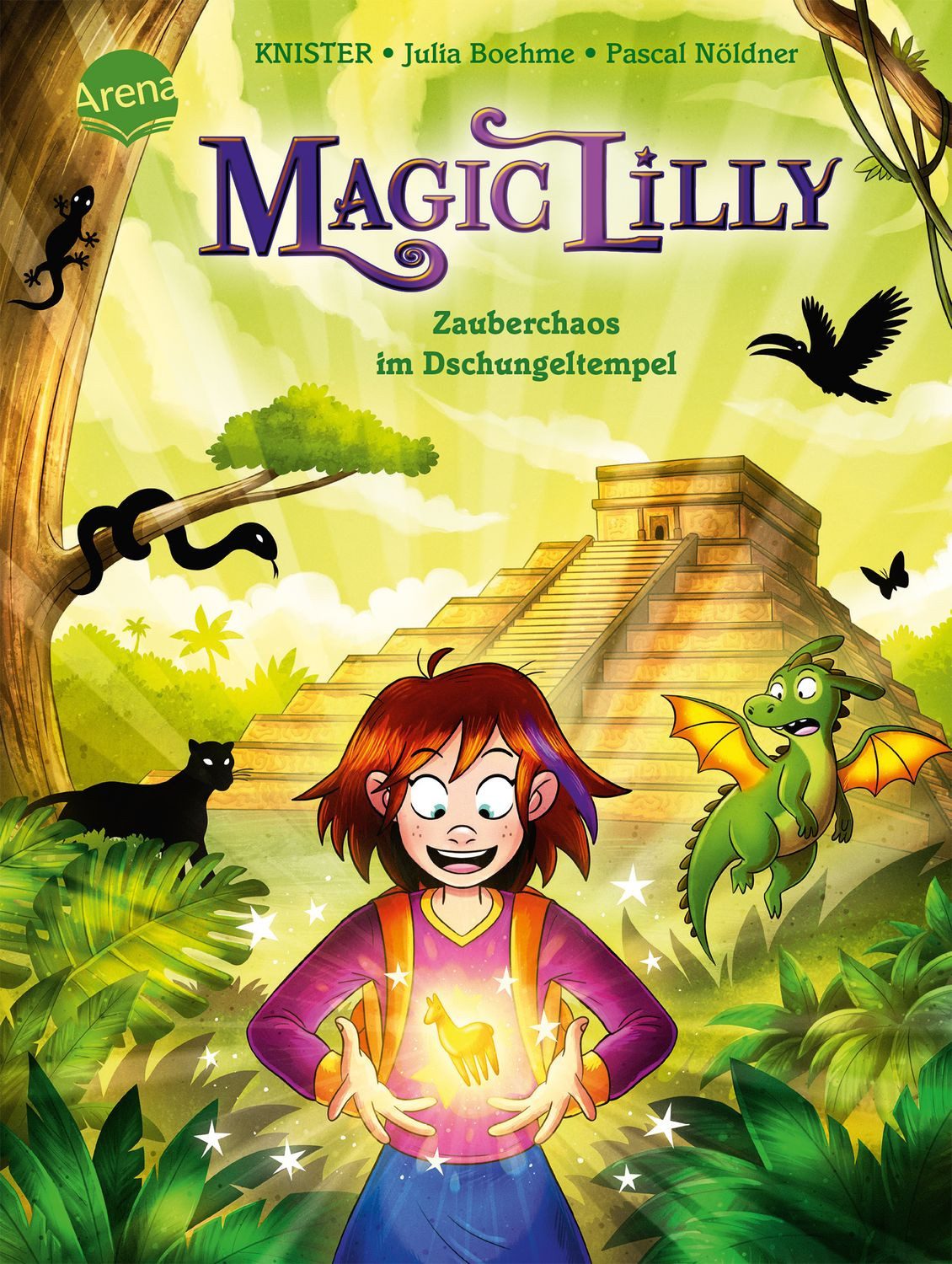Kinderbuch "Magic Lilly" (3). Zauberchaos im Dschungeltempel Die Abenteuer einer Julia Boehme, Knister