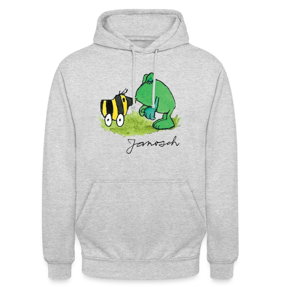 Hoodie Janosch Frosch Tigerente Kuss Unisex Hoodie