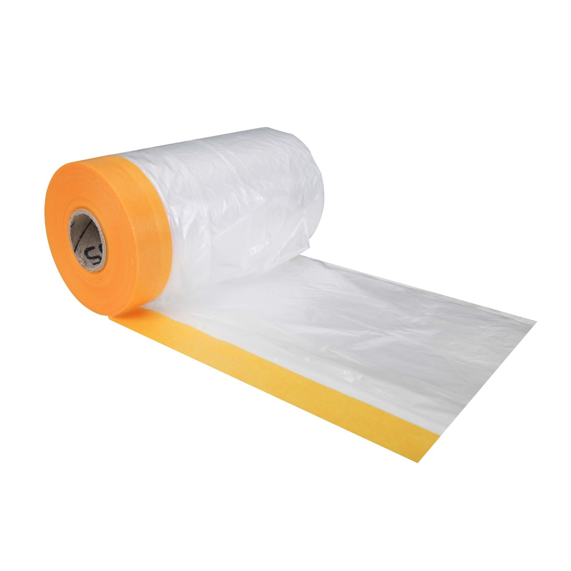 Scorprotect® Klebeband Goldband Klebeband mit Abdeckfolie 7 my Rolle 550 mm x 25 m – Bild 3 von 5