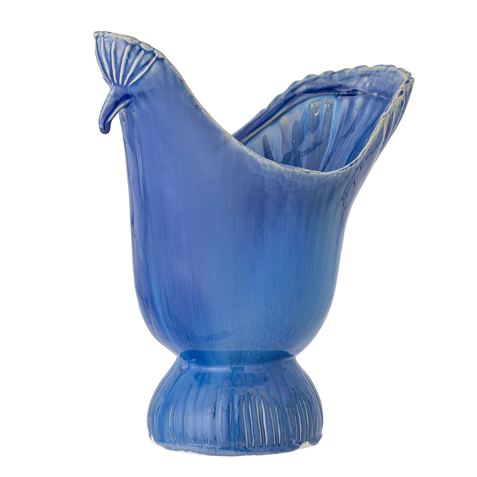 Bloomingville Dekovase Bloomingville Wylie Vase, Blau günstig online kaufen