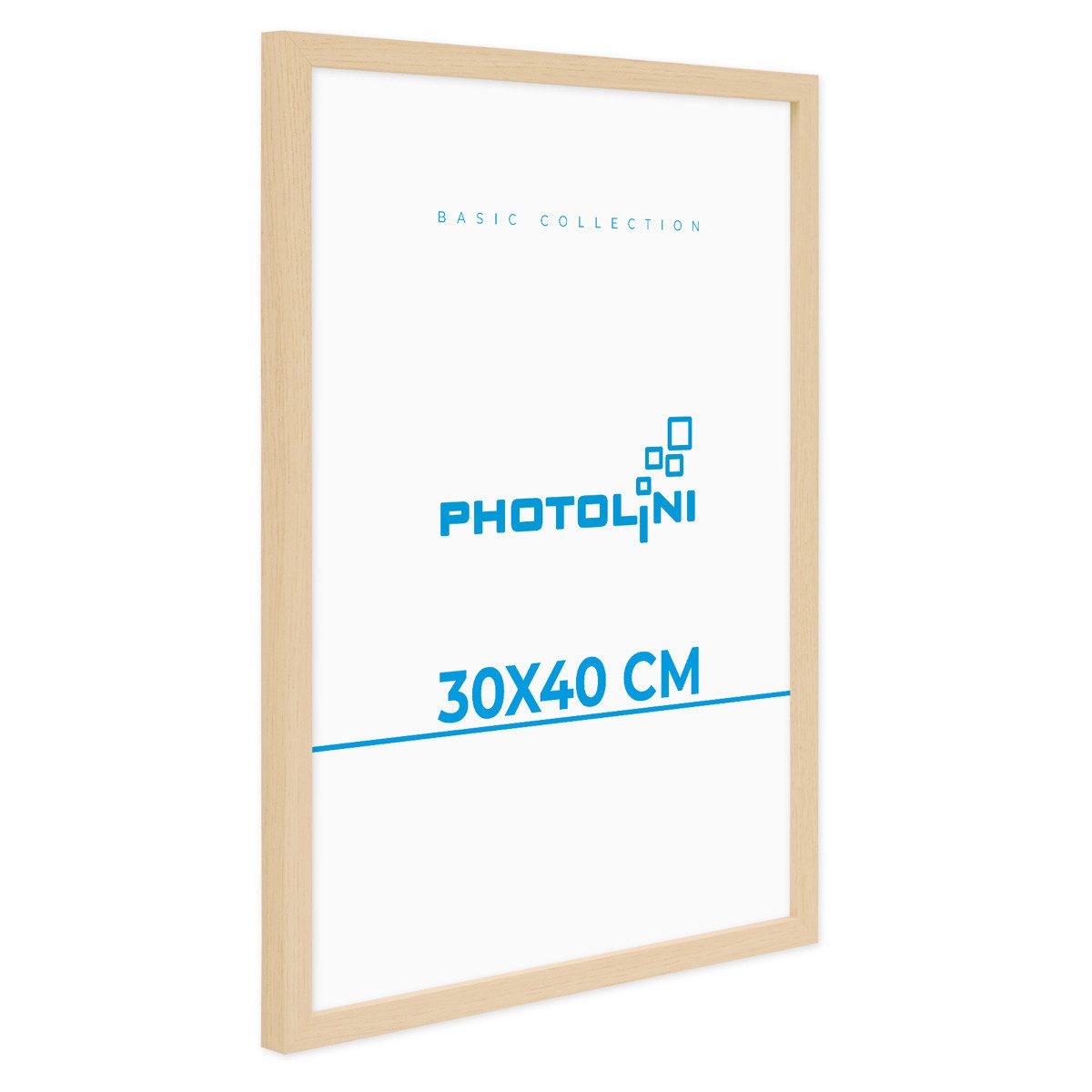 PHOTOLINI Bilderrahmen Poster-Einzelrahmen Modern Schmal günstig online kaufen