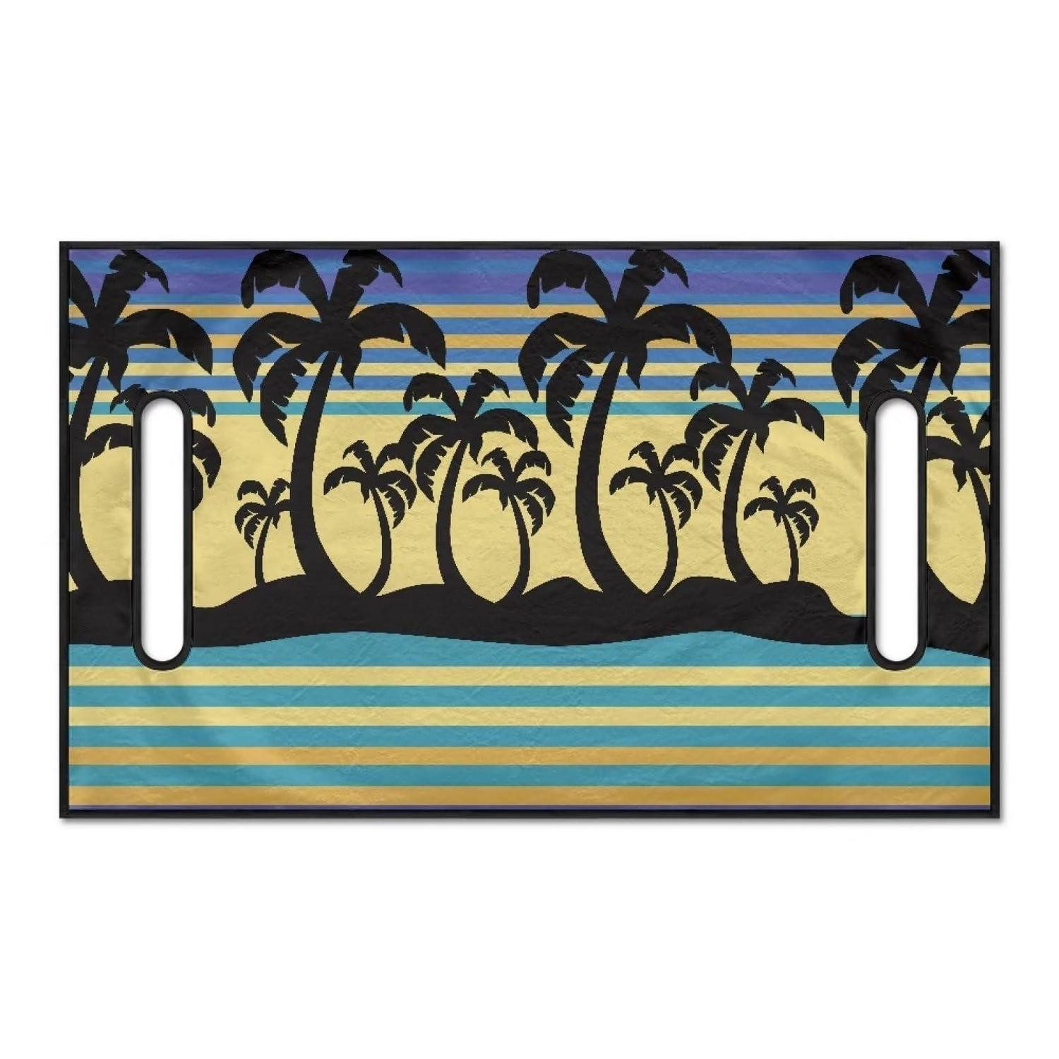 LuxusKollektion Golfschläger + Golfbag Golfwagen Sitzbezug Hawaii Palme 2-Sitzer