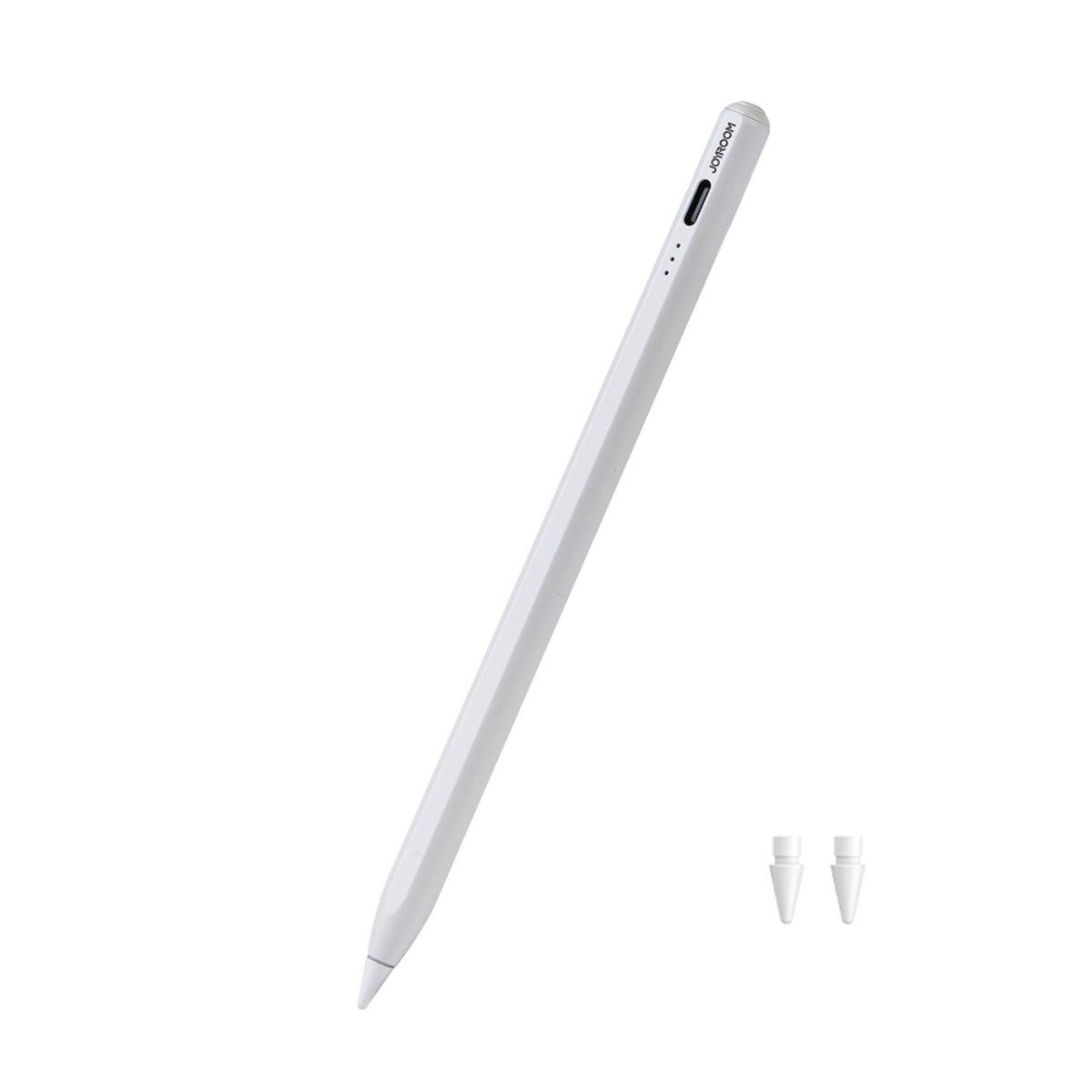 JOYROOM JR-X15 Pro (Stylus Pen mit 2 Ersatzspitzen und USB-C Ladekabel) Präziser Stylus mit Palm Rejection und Neigungssensor