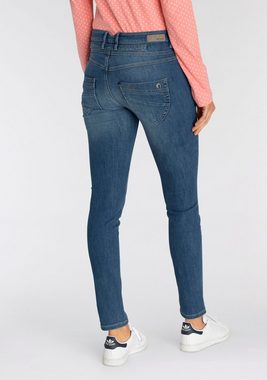 GANG Skinny-fit-Jeans 94Medina mit stylischer halb offener Knopfleiste