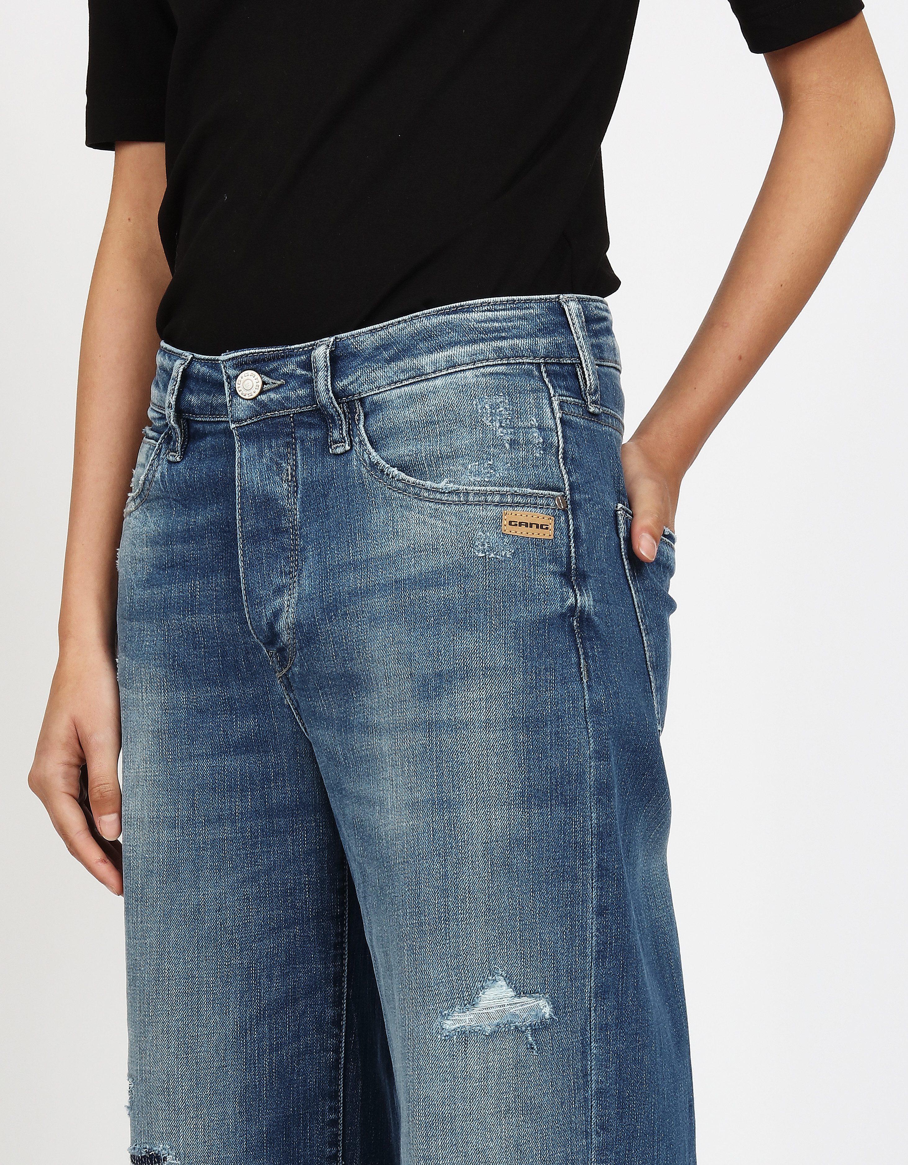 GANG Weite Jeans 94JUL Comfort Straight Fit