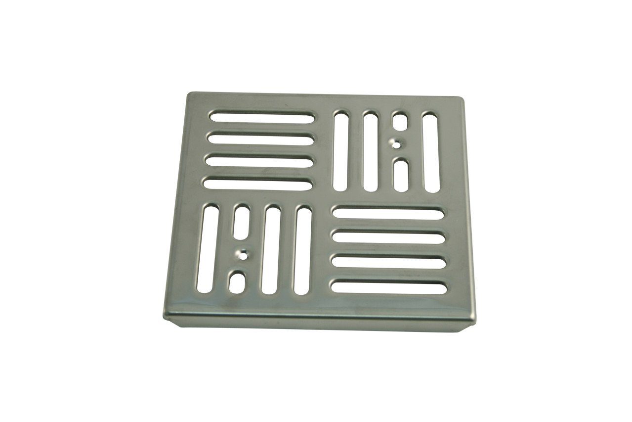 Marley Deutschland GmbH Duschrinne Marley Abläufe Edelstahlrost 150 x 150 mm, für