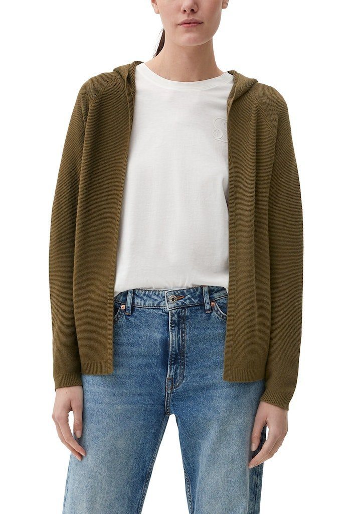 s.Oliver Anorak Strickjacke