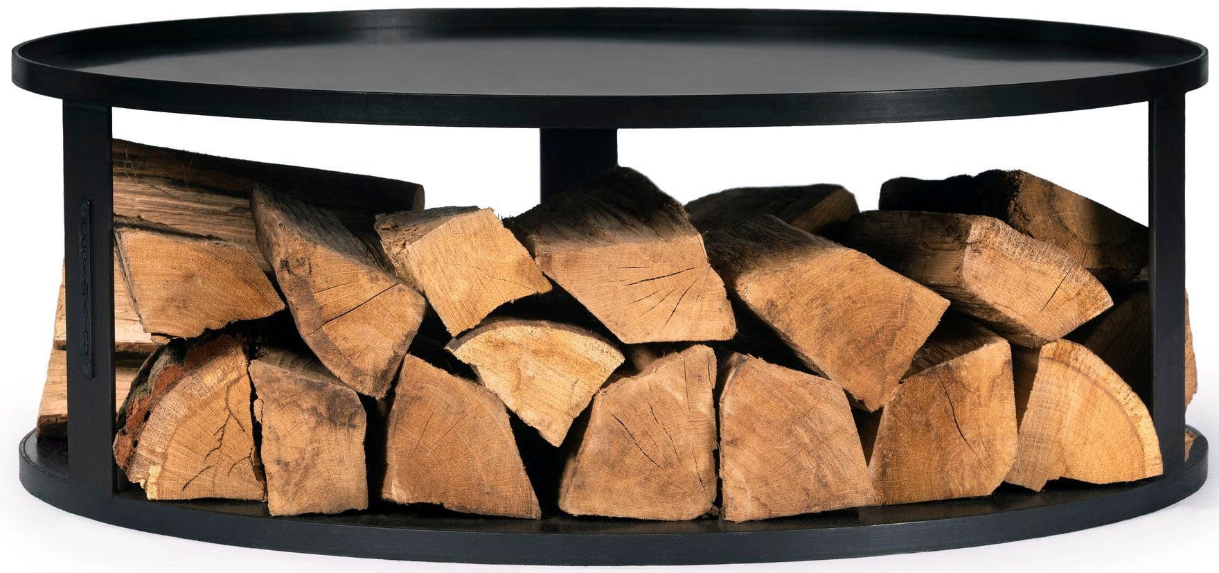 CookKing Bodenschutzplatte Feuerschalenbasis & Holzlager 62, Ø 62 cm