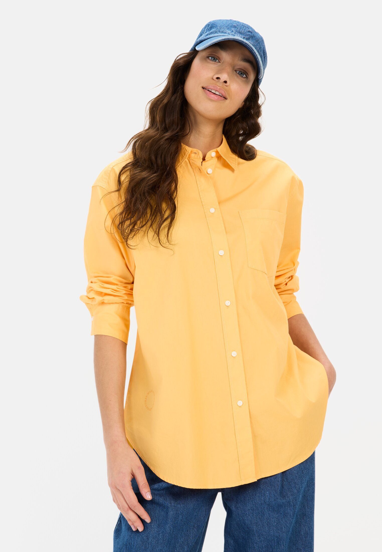 Hemdbluse aus Baumwolle