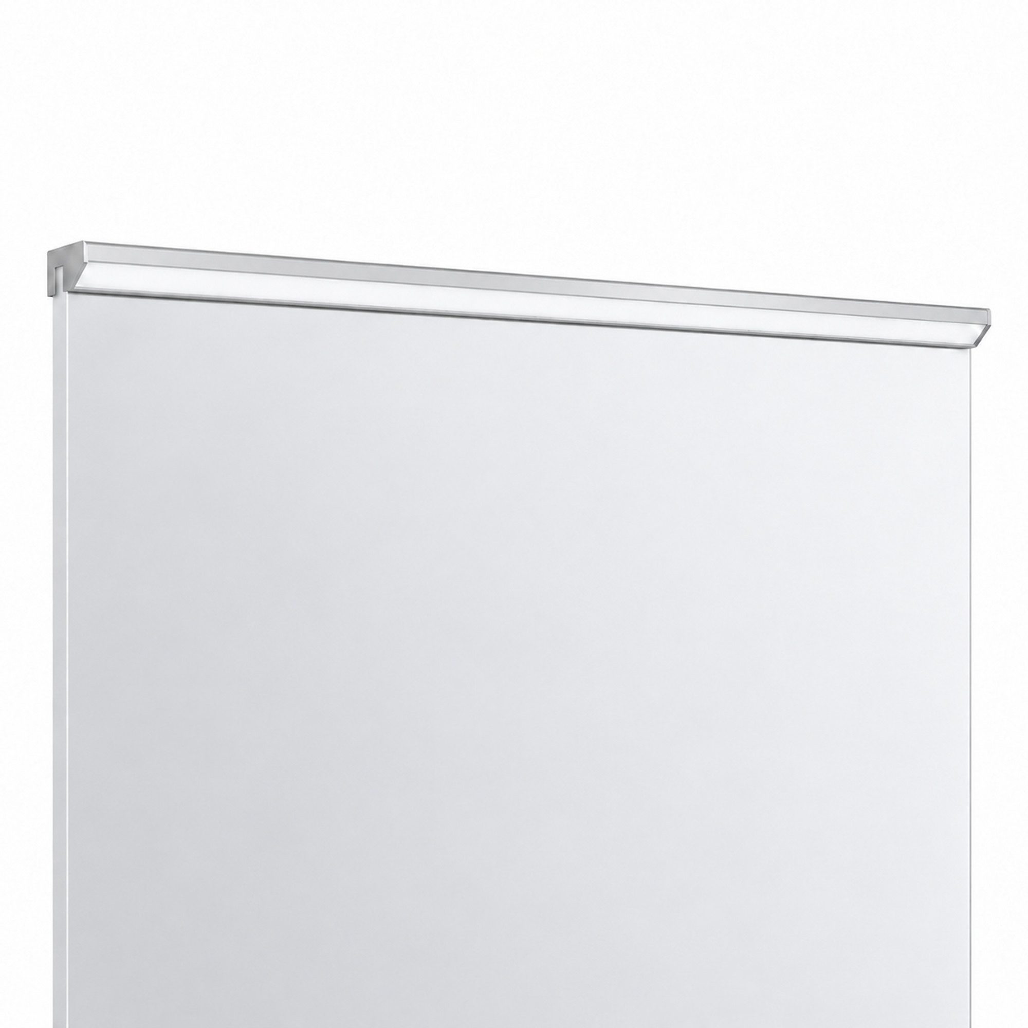 kalb LED Spiegelleuchte LINA Freecut LED Spiegelprofil 80 oder 120 cm silbergrau, Keiner, neutralweiß
