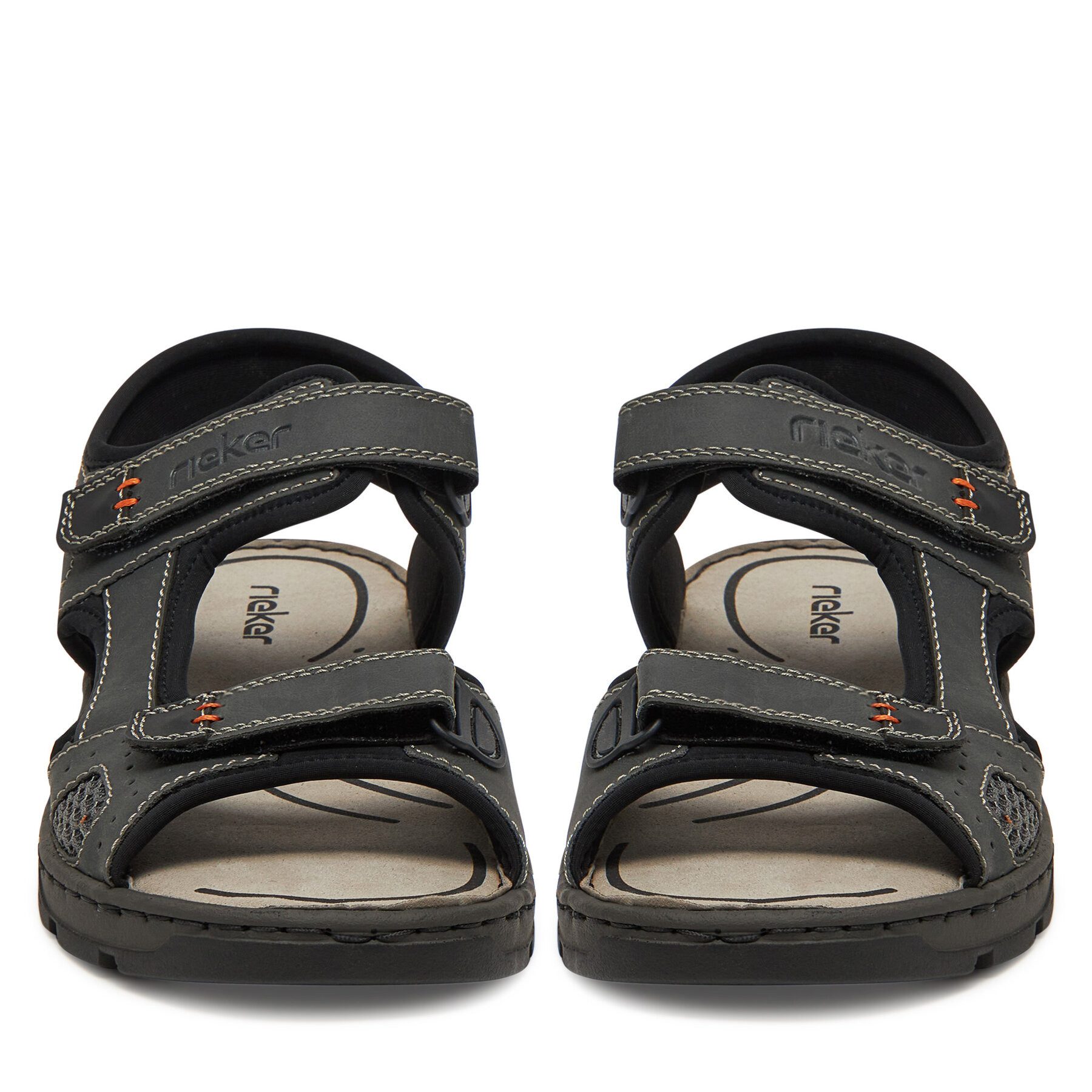 Rieker Rieker Herren-Sandalen Grau 26156-47 Sandale