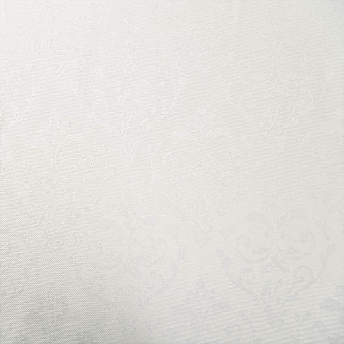 Stoff Jacquard Stoff Dekostoff Triest Ornamente weiß 1,6m Breite, made in Germany