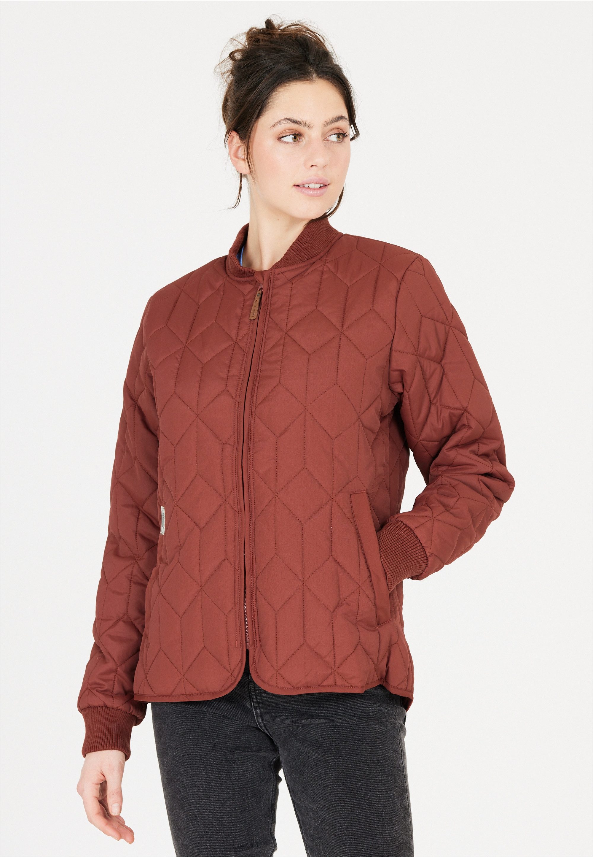 WEATHER REPORT Outdoorjacke Piper mit elastischen Bündchen