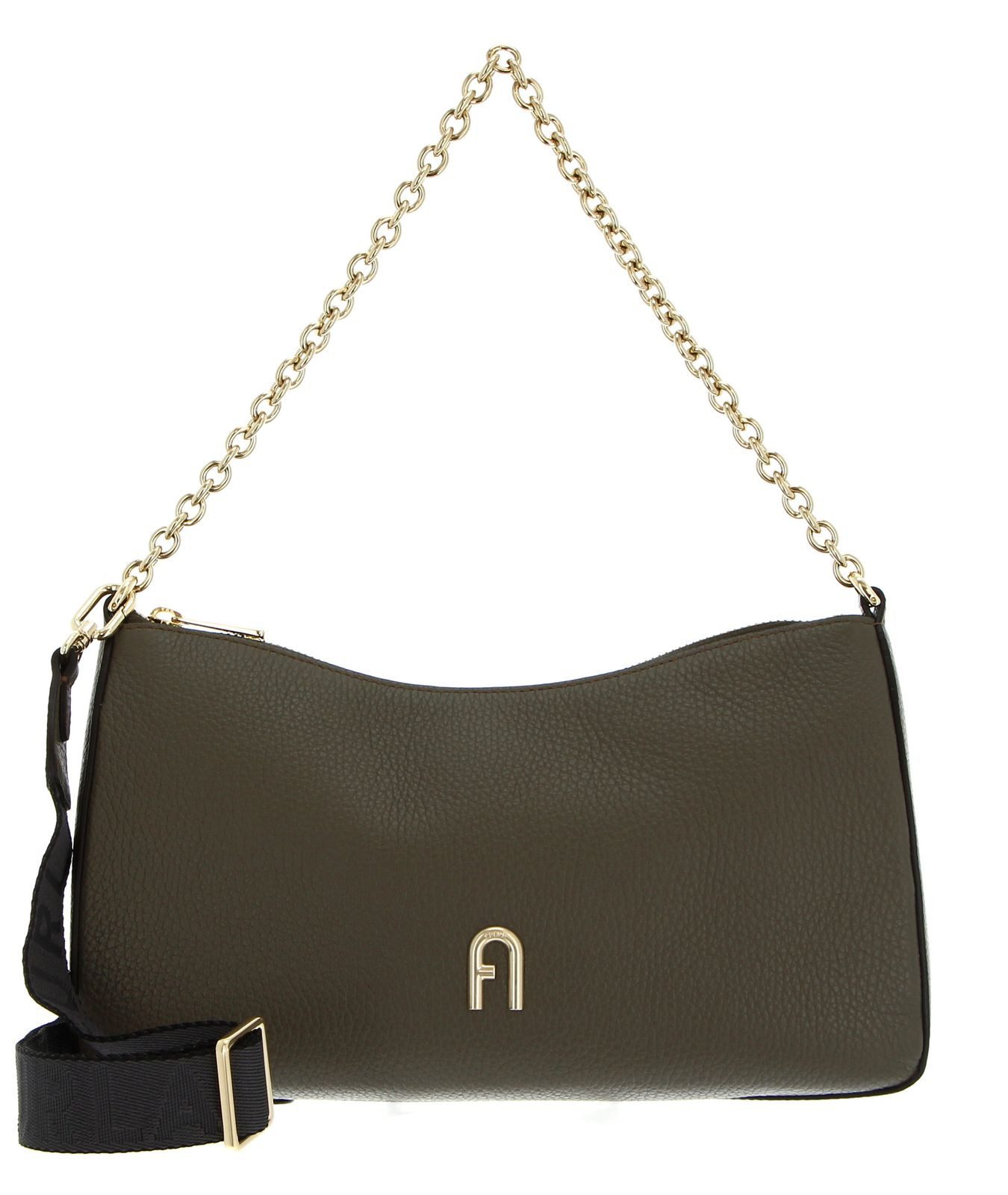 Furla Umhängetasche Crossbody Double Strap, aus echtem Leder
