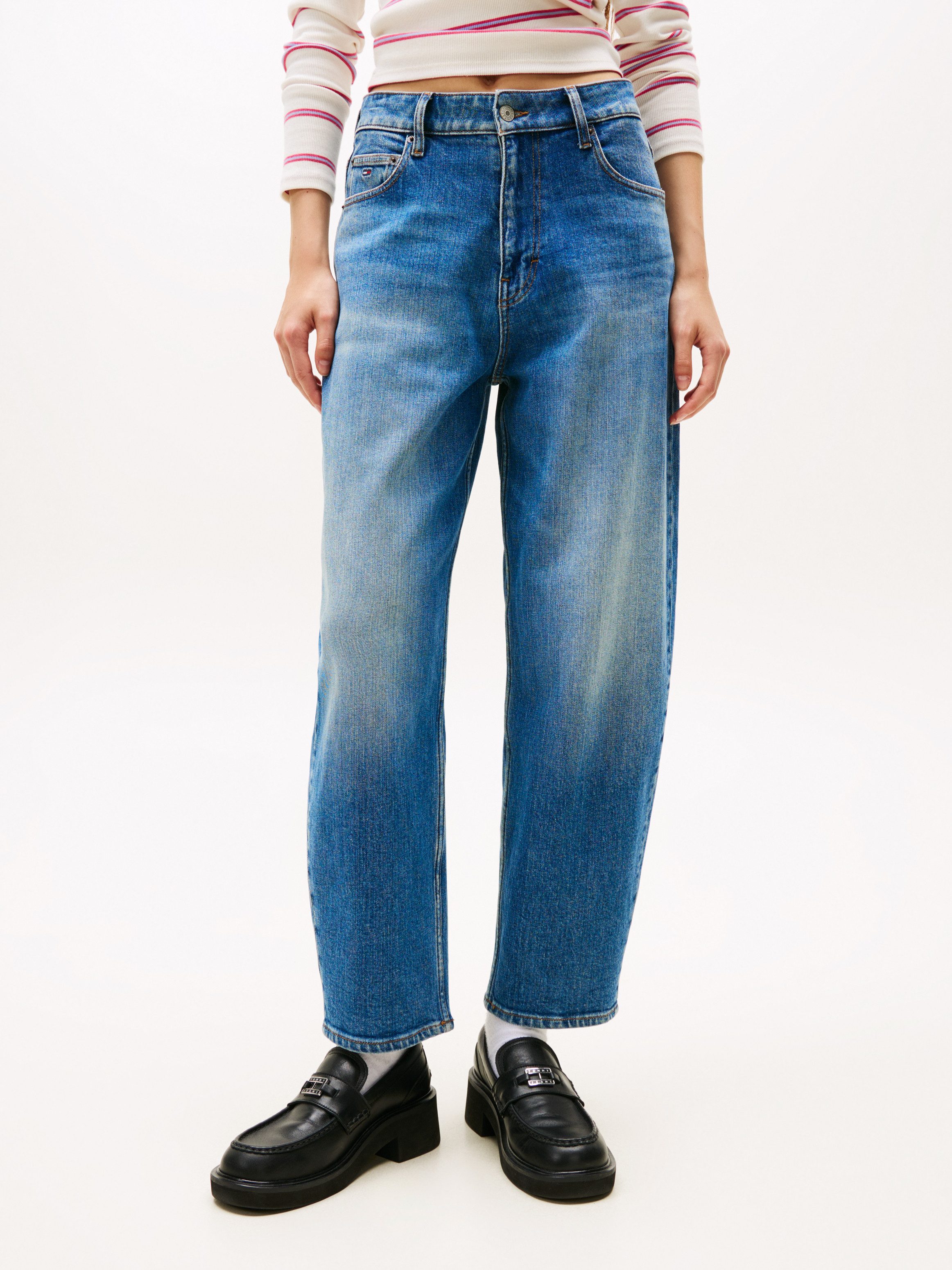 Tommy Jeans Tapered-fit-Jeans JEANIE BALLOON BI0134 günstig online kaufen