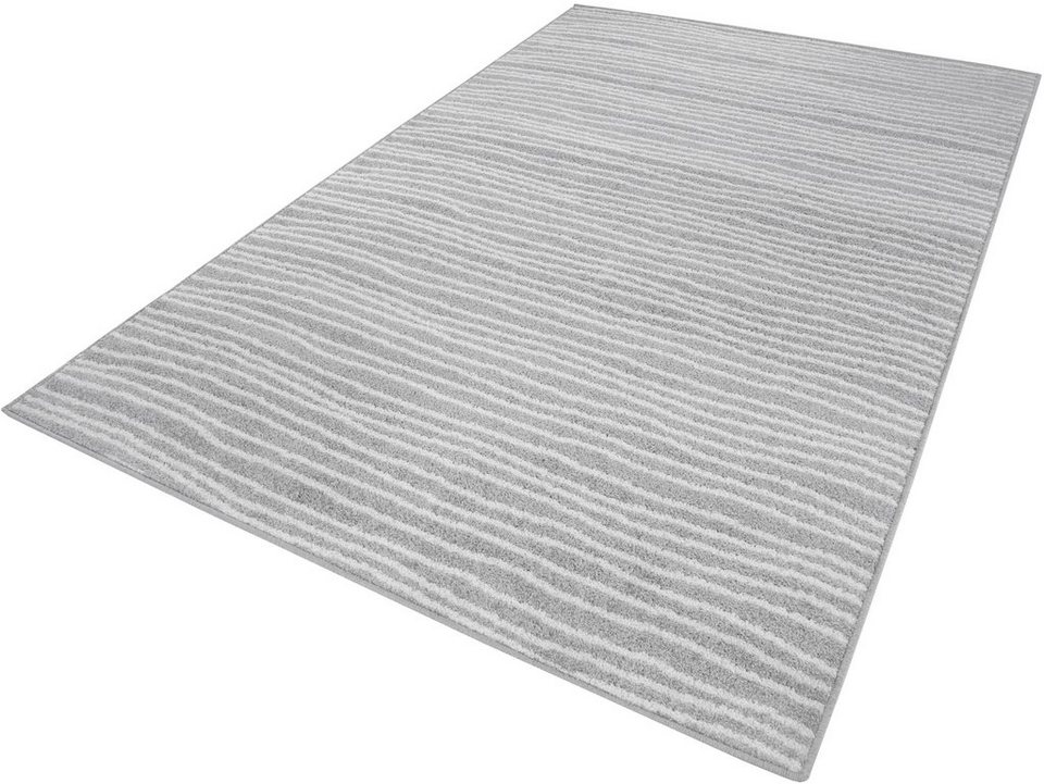 Teppich Bolonia 562, Andiamo, rechteckig, Höhe: 6 mm, Kurzflor, gewebt,  gestreift, ideal im Wohnzimmer & Schlafzimmer